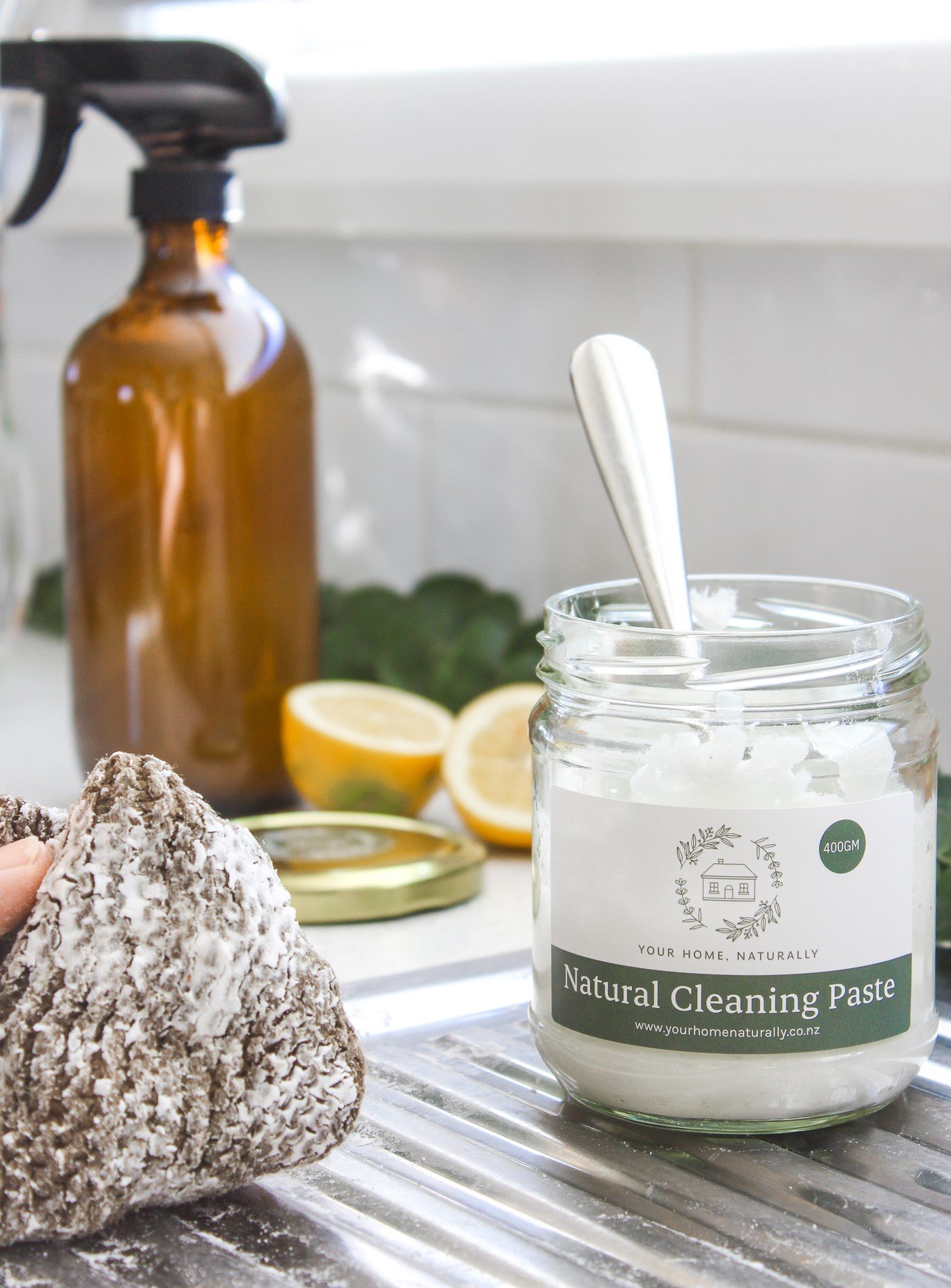 Stainless Steel Cleaning | Natural Cleaning Paste | Kitchen Cleaning NZ |
