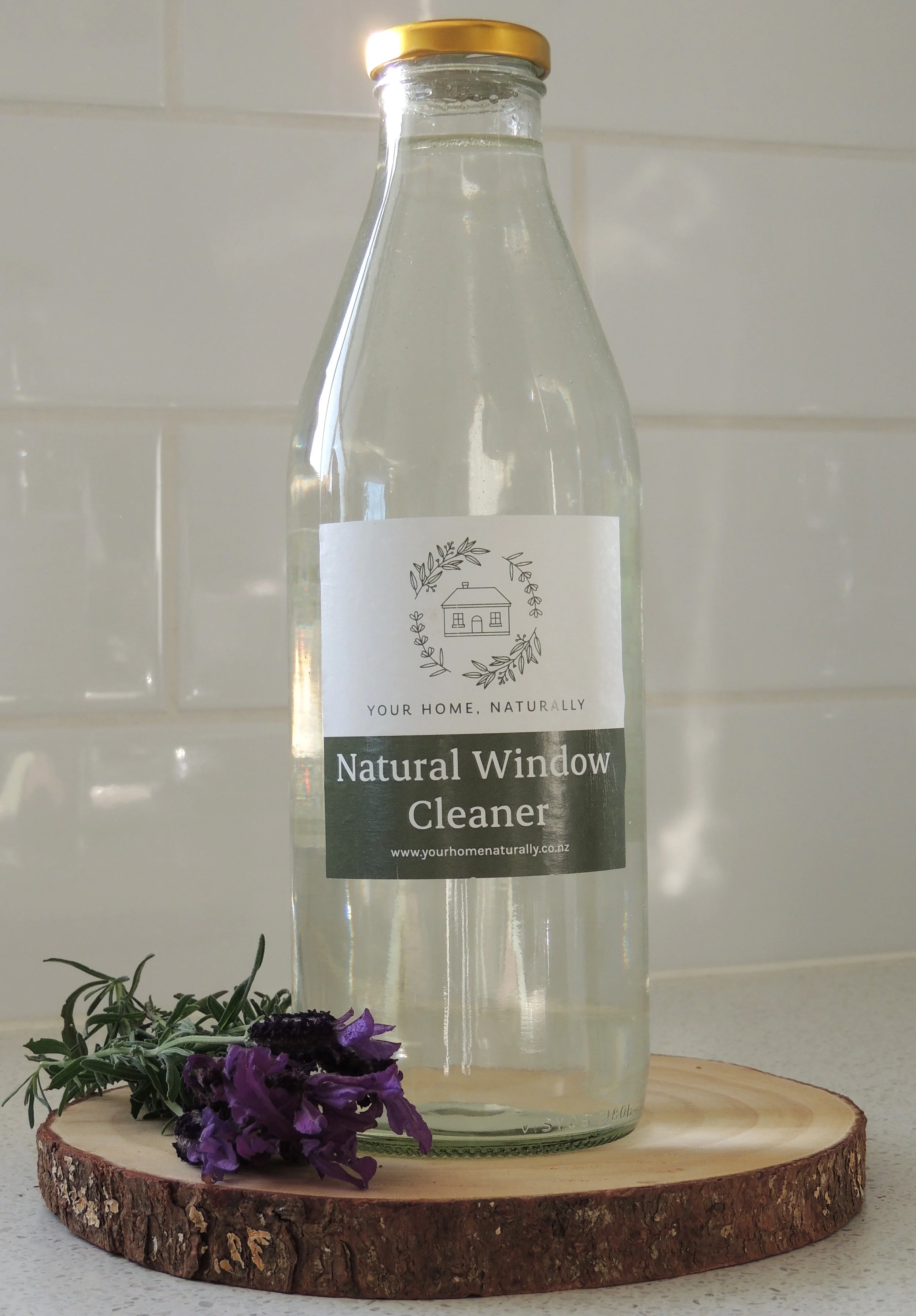 Lavender Window Cleaner Glass Refill 1L