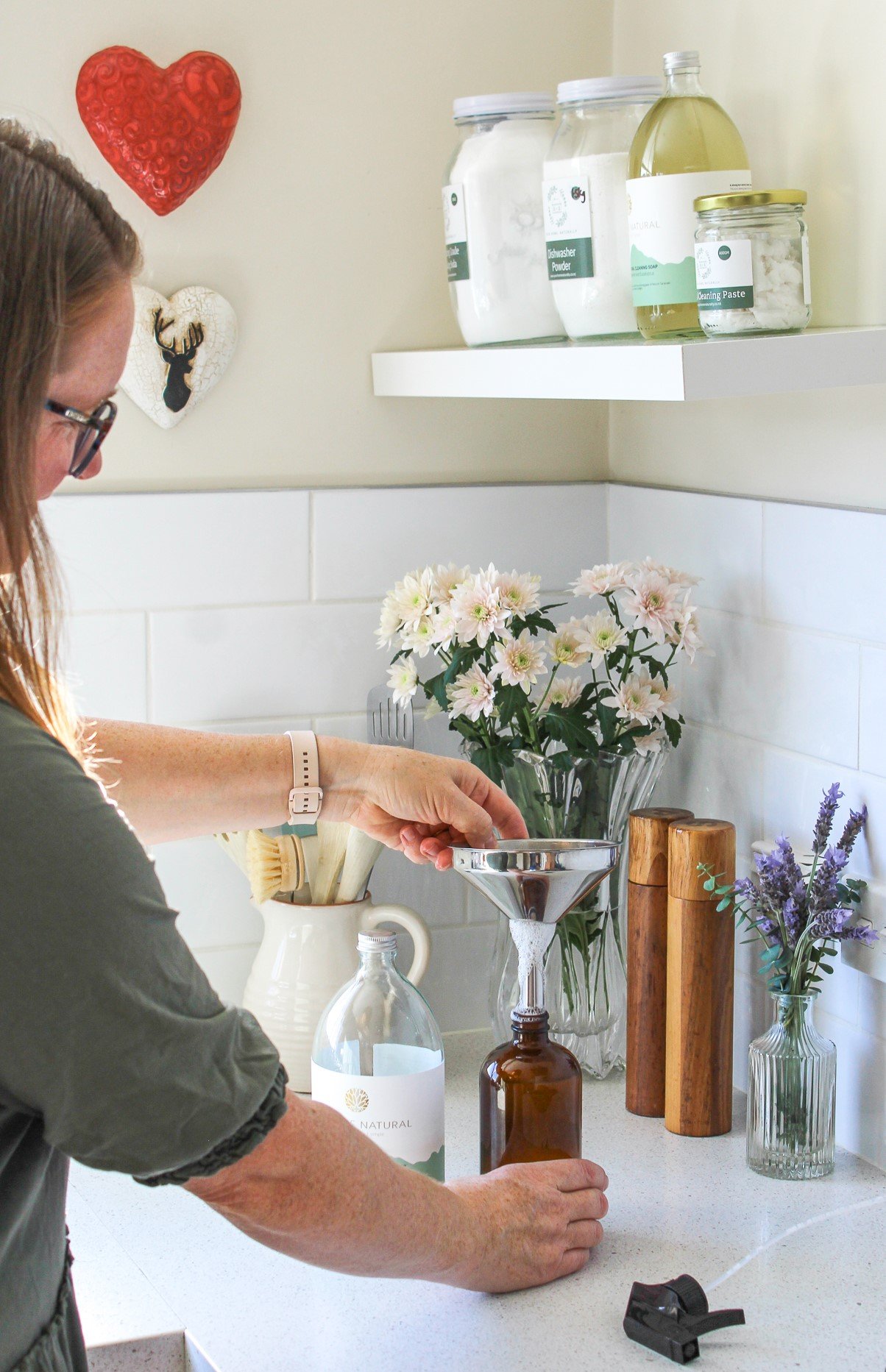 Refill Spray Bottle | Natural Cleaning Spray | Reusable Spray Bottle |