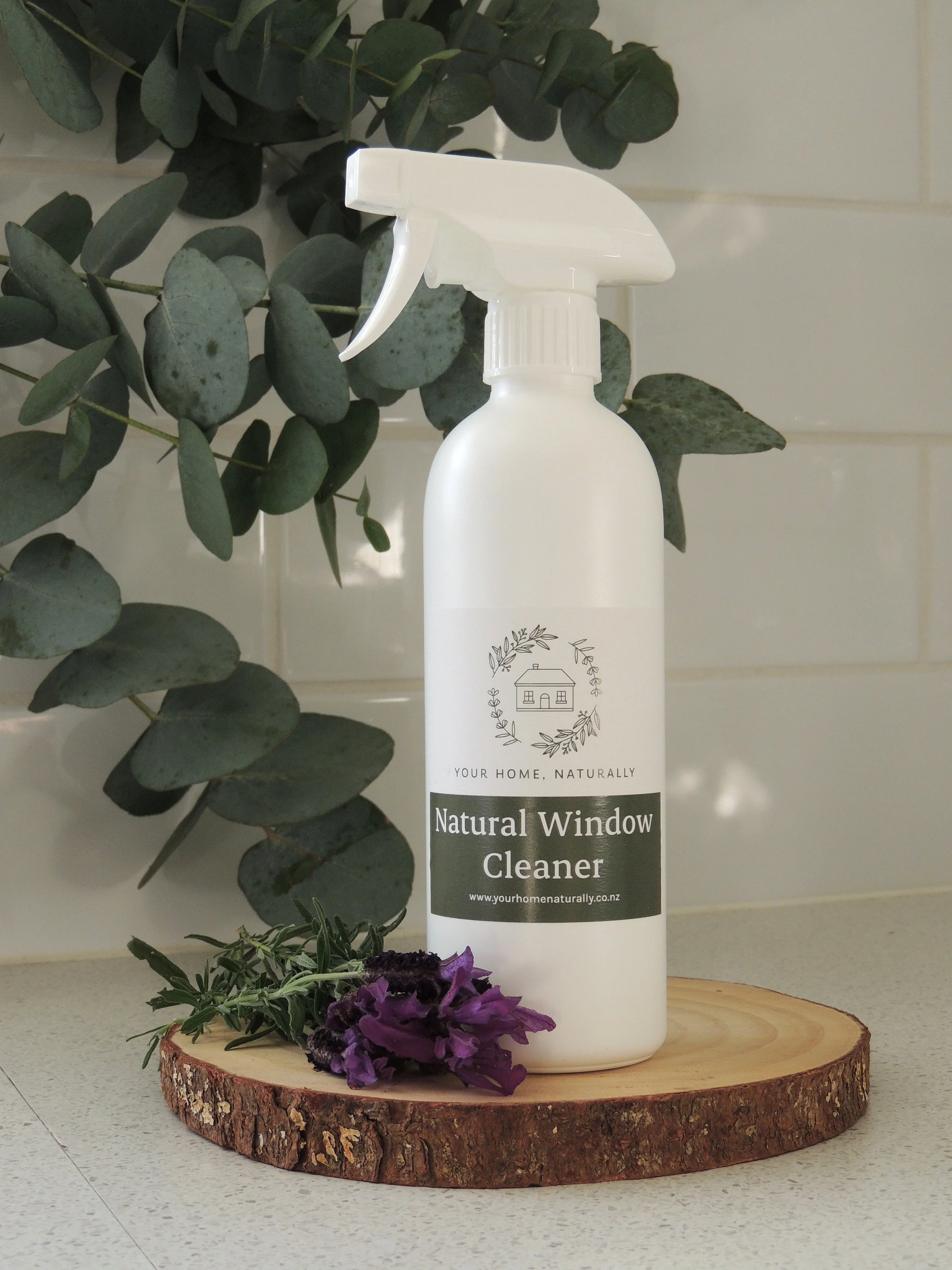 Natural Window Cleaner 500ML | Ready Made Spray Bottle |