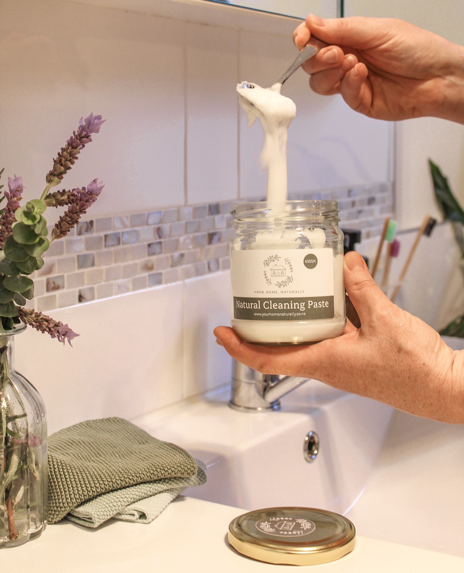 Natural Cleaning Paste | Bathroom Cleaning NZ |