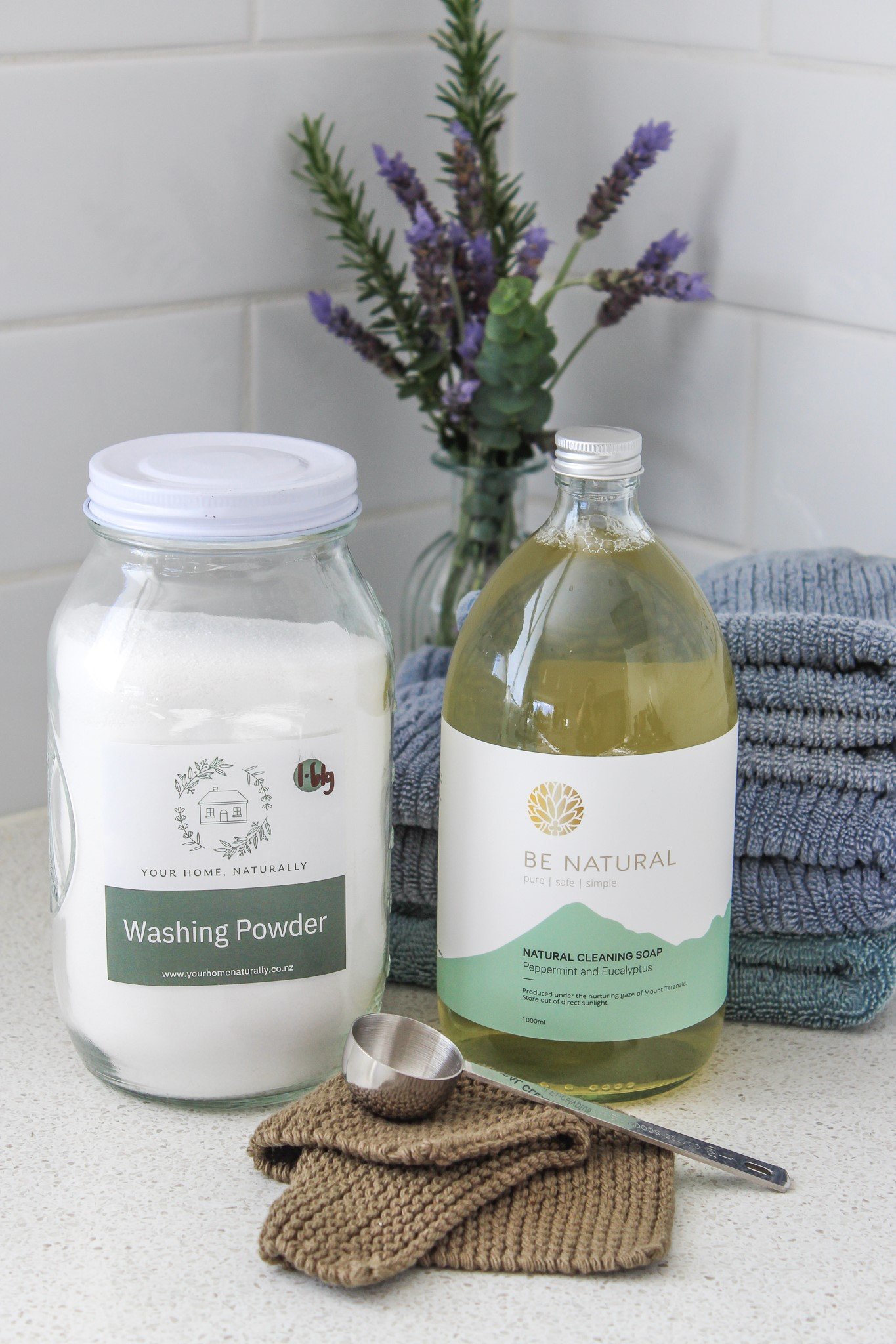 Washing Powder & Castile Cleaning Soap | Concentrated Washing Power |