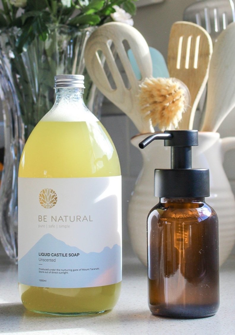 Be Natural - Natural Castile Soap Unscented 1L or 5L