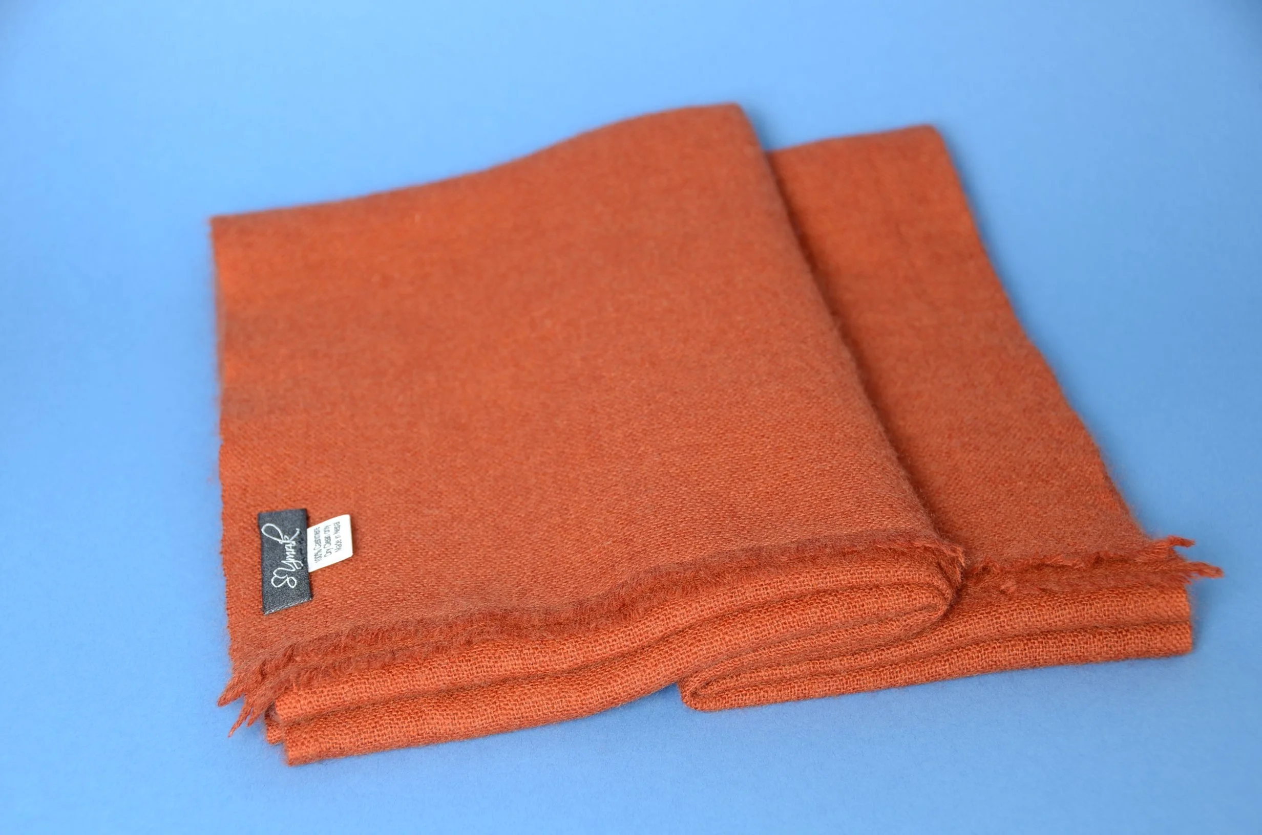 Potters Clay Pure Cashmere Travel Neck Scarf Small and Light -Unisex - Landscape