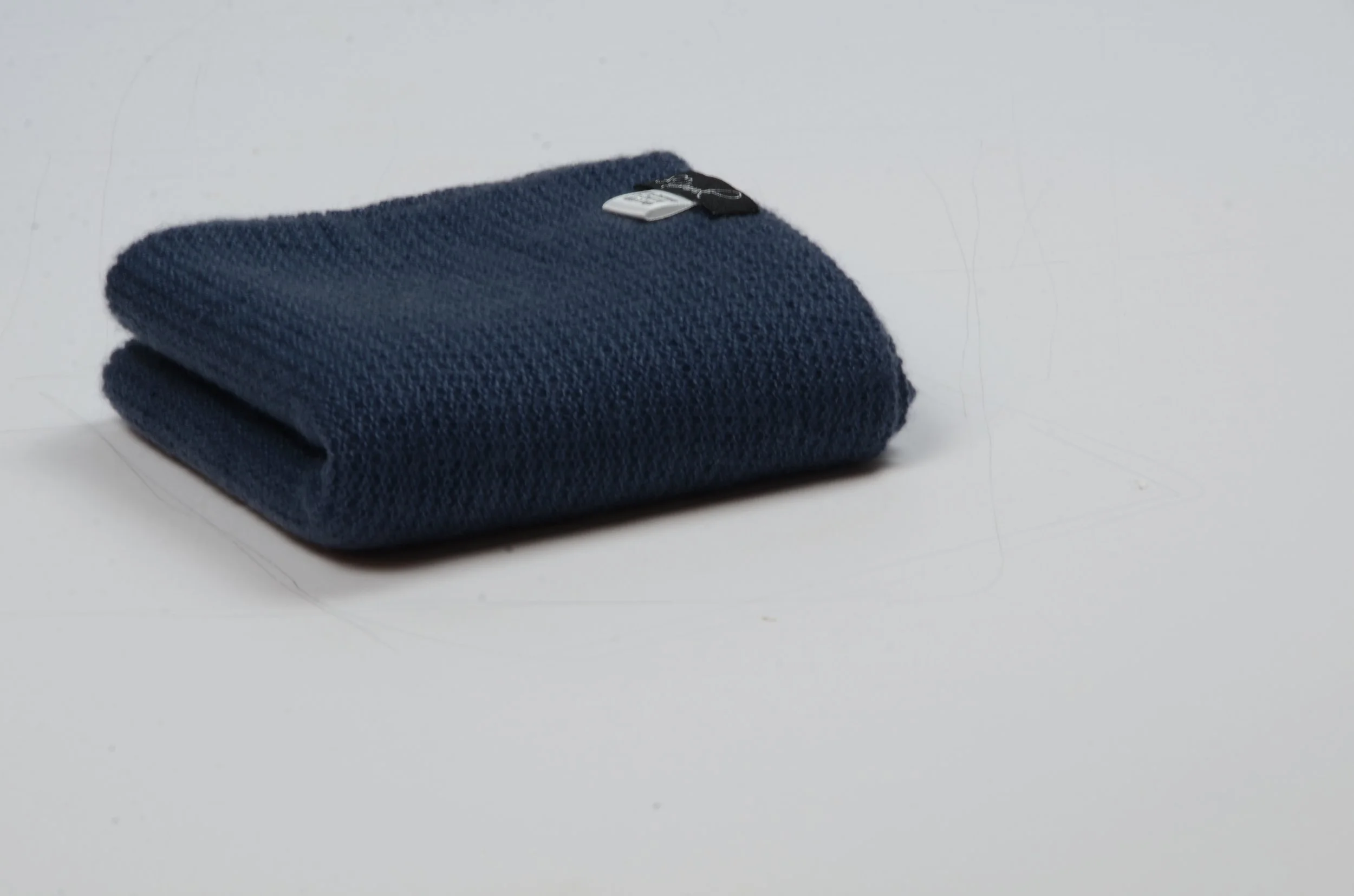 Gray Blue Multi - Functional Cashmere Tube Scarf