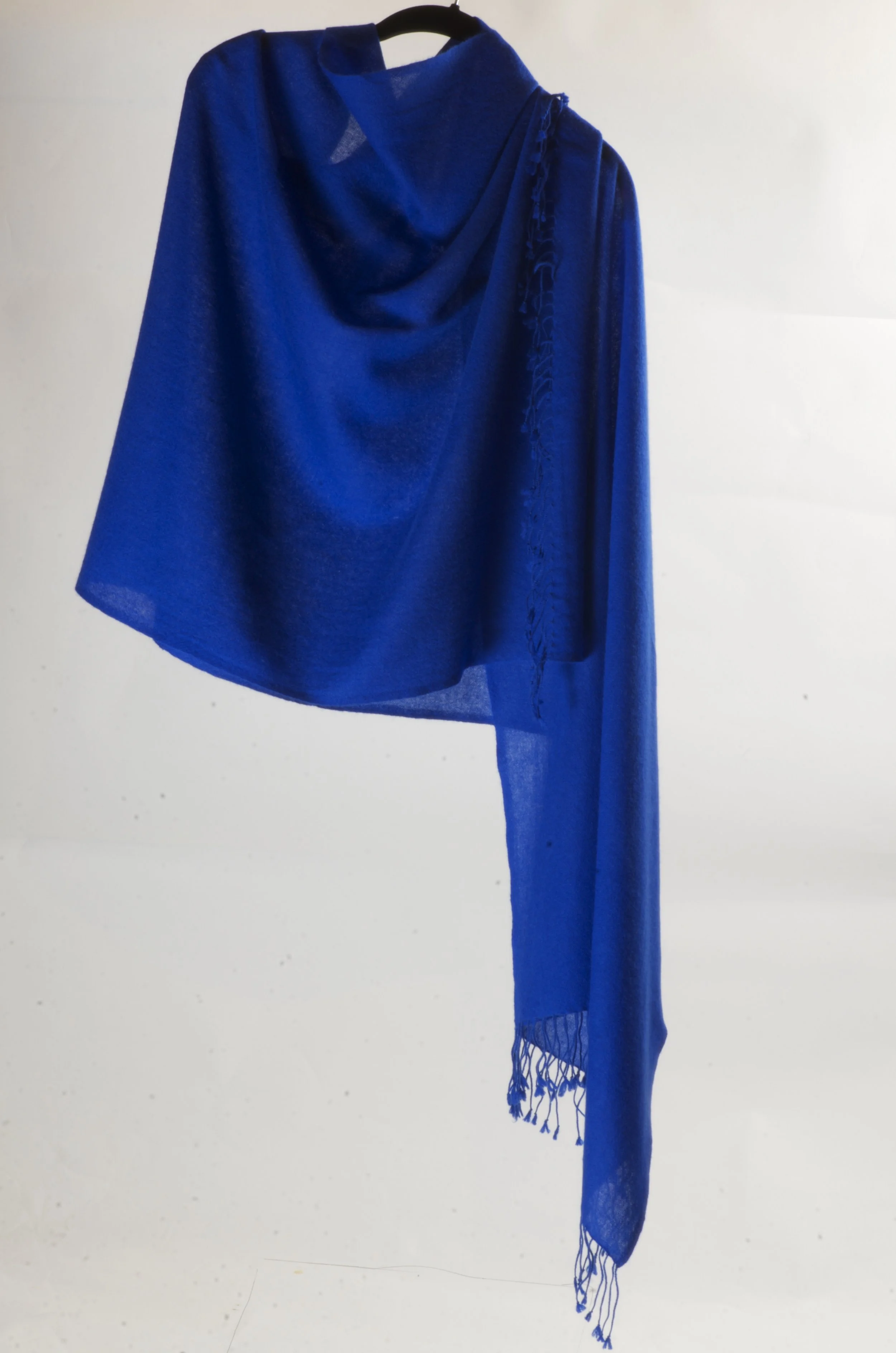 Imperial Blue  Cashmere Shawl Scarf Wrap