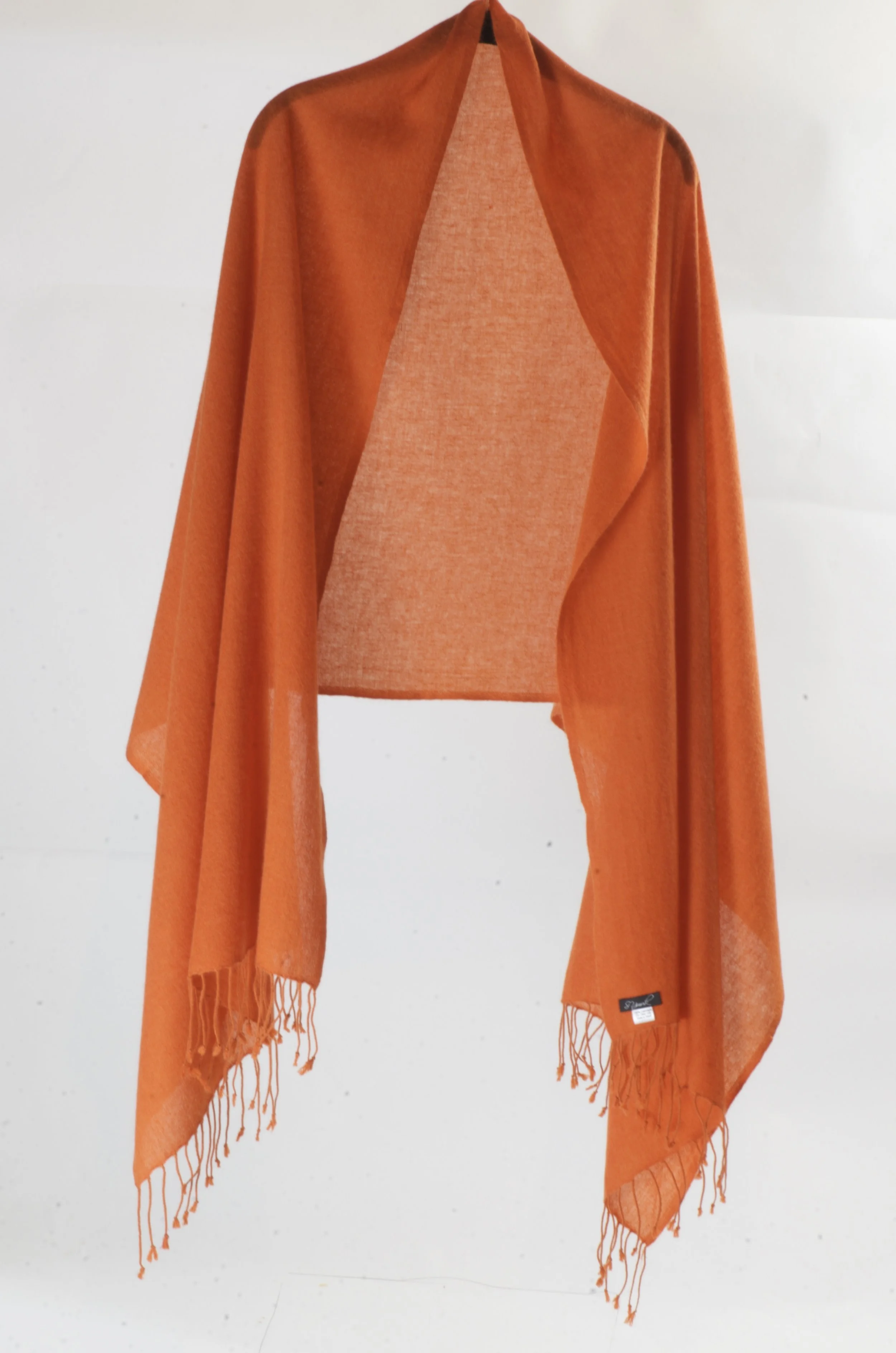 Potters Clay Cashmere Shawl Scarf Wrap Pashmina - Portrait