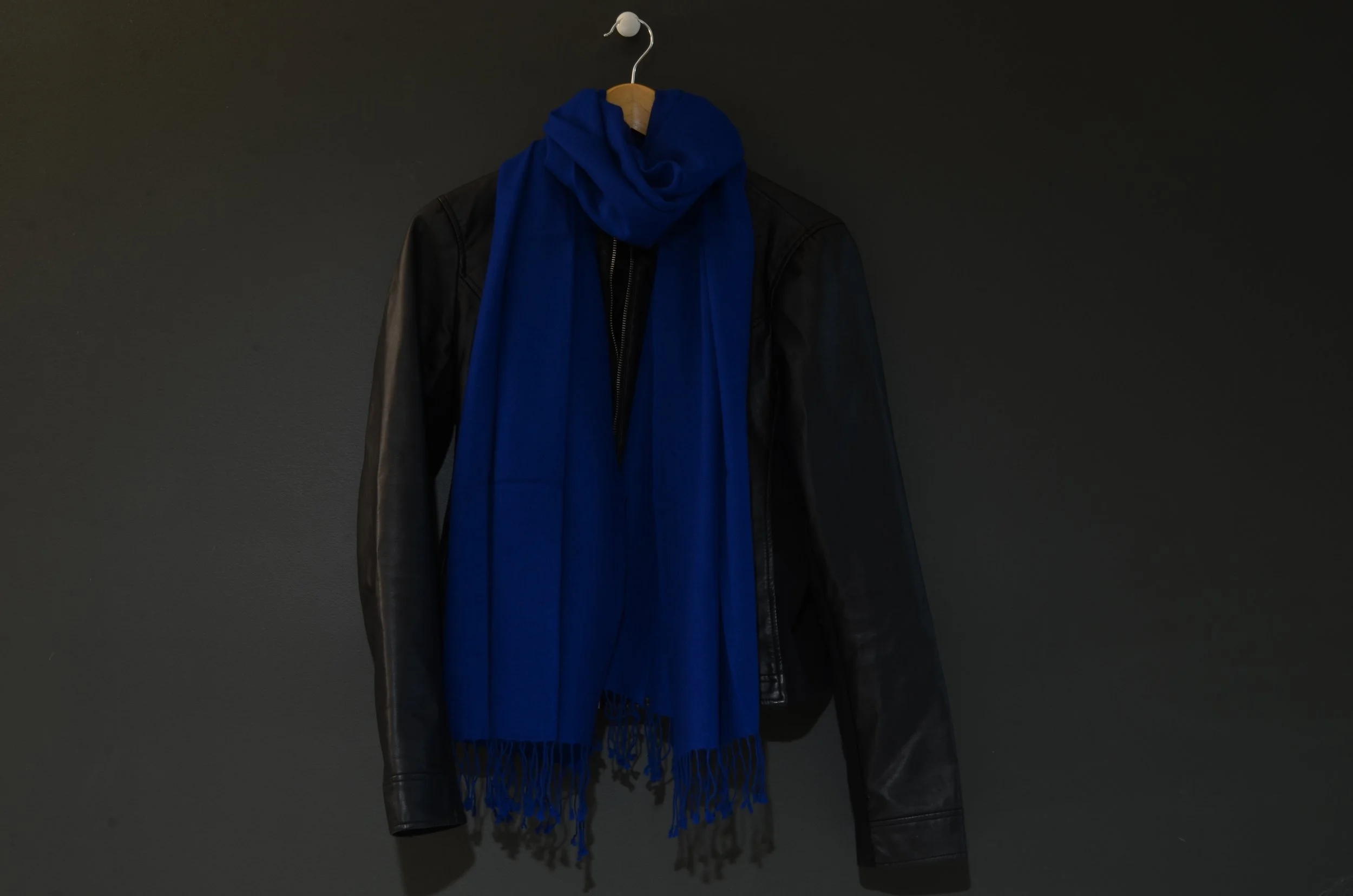 Imperial Blue  Cashmere Shawl Scarf Wrap
