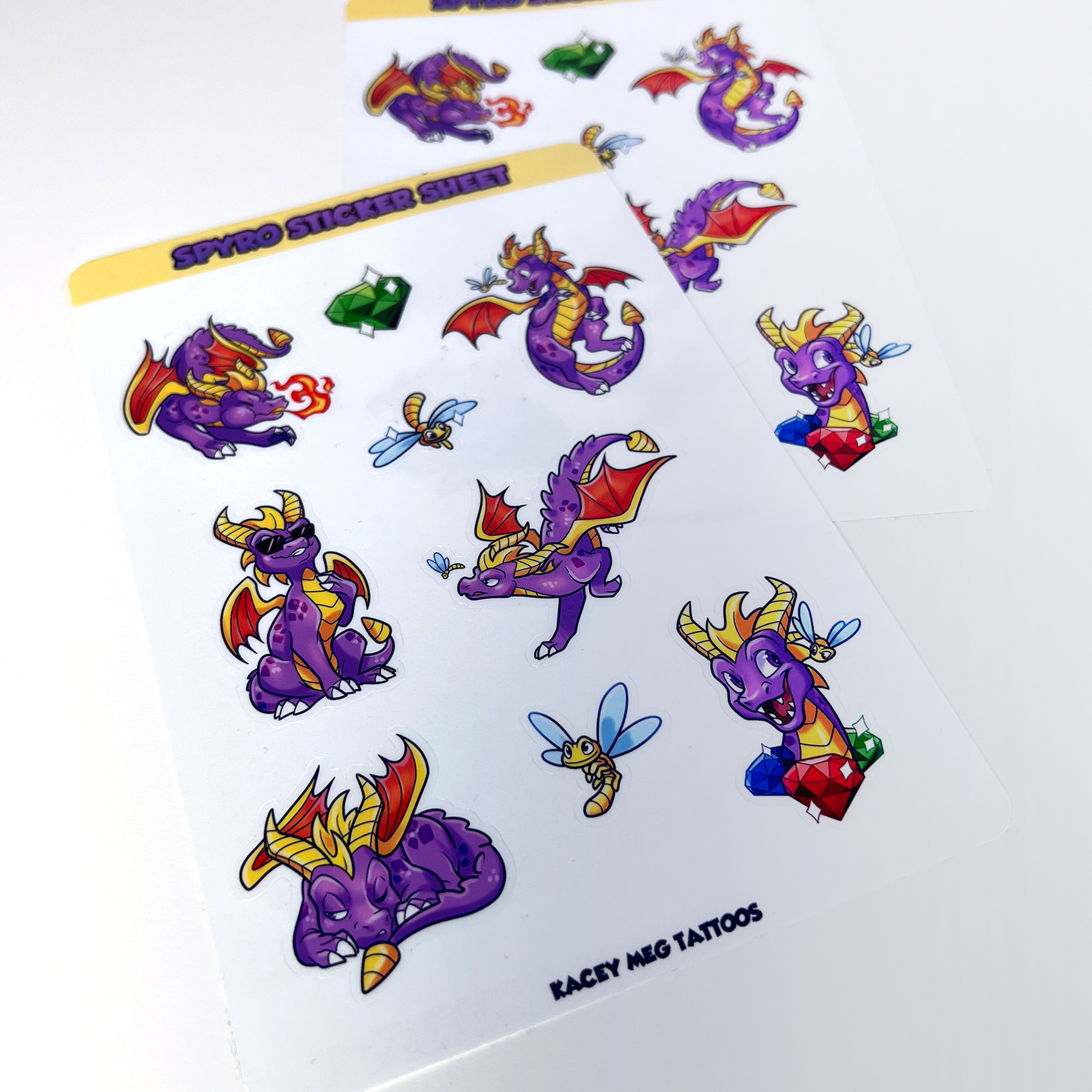 Spyro Sticker Sheet