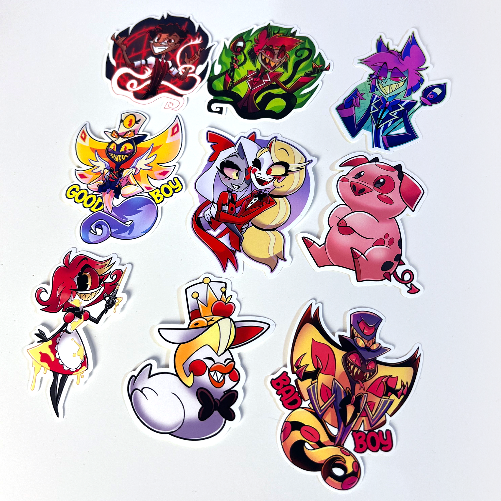 Hazbin Hotel set 1 Vinyl Sticker