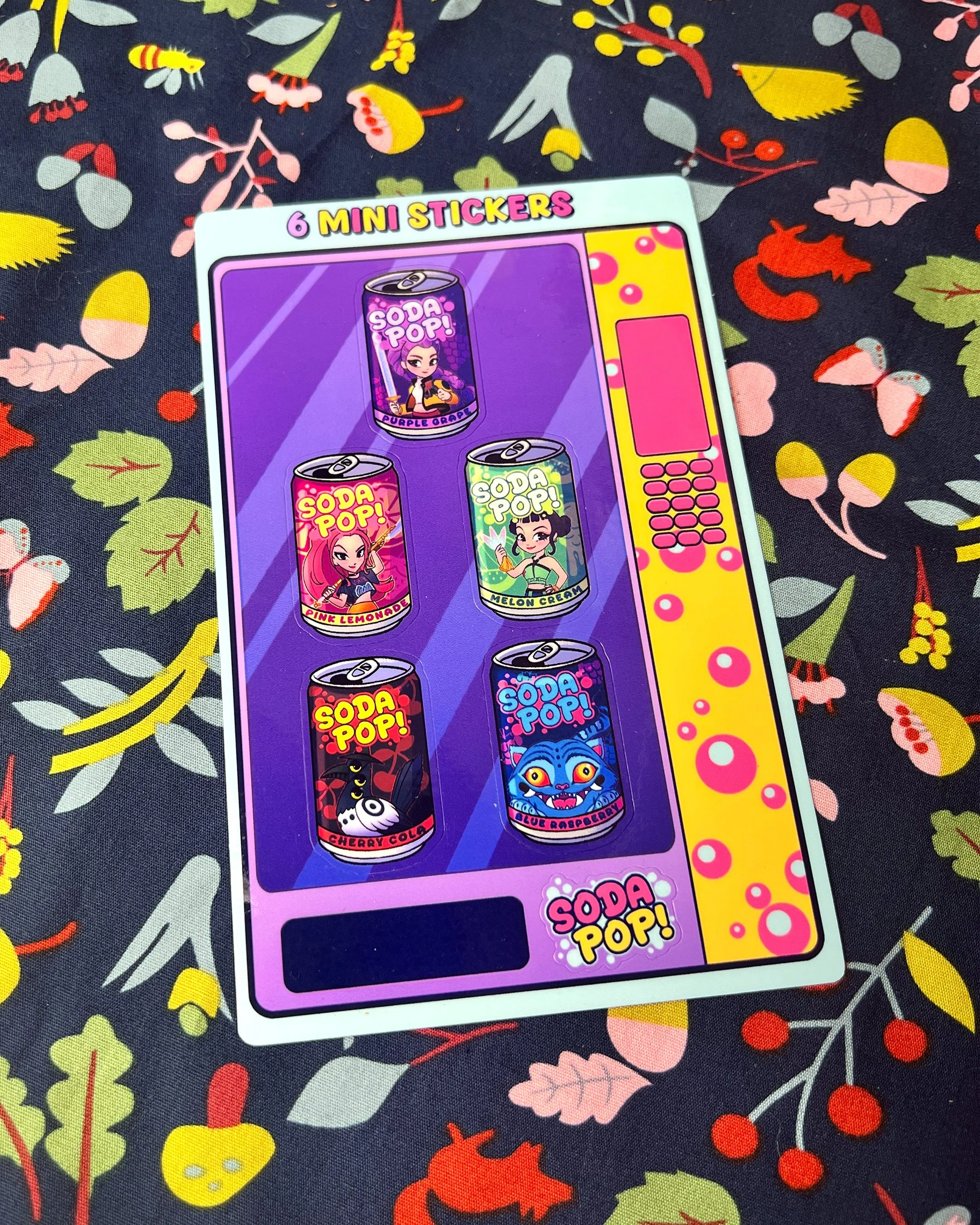 Sodapop Small Sticker Sheet