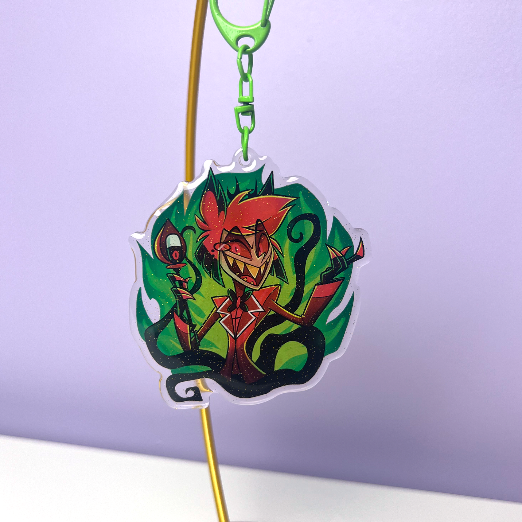 Alastor Sinner+Human Acrylic Charm