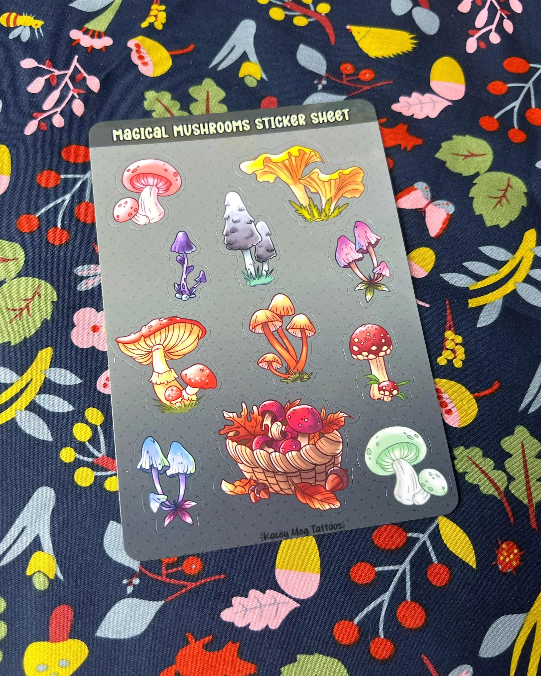 Magical Mushroom Small Sticker Sheet