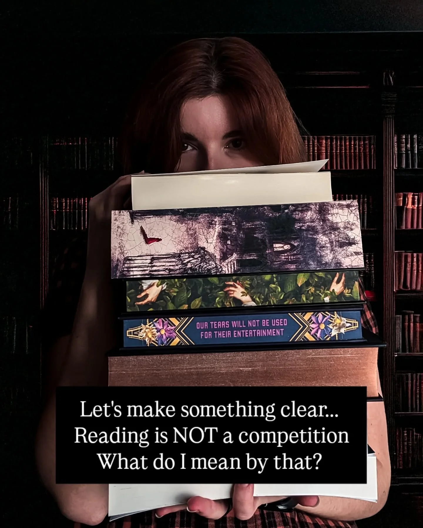 Let's make something clear... Reading is NOT a competition. 

I understand the idea of &quot;reading as much as possible&quot; I'm with you here but... Some people have 300 or even 400(!) books/year goal on goodreads (and they seem to be following it
