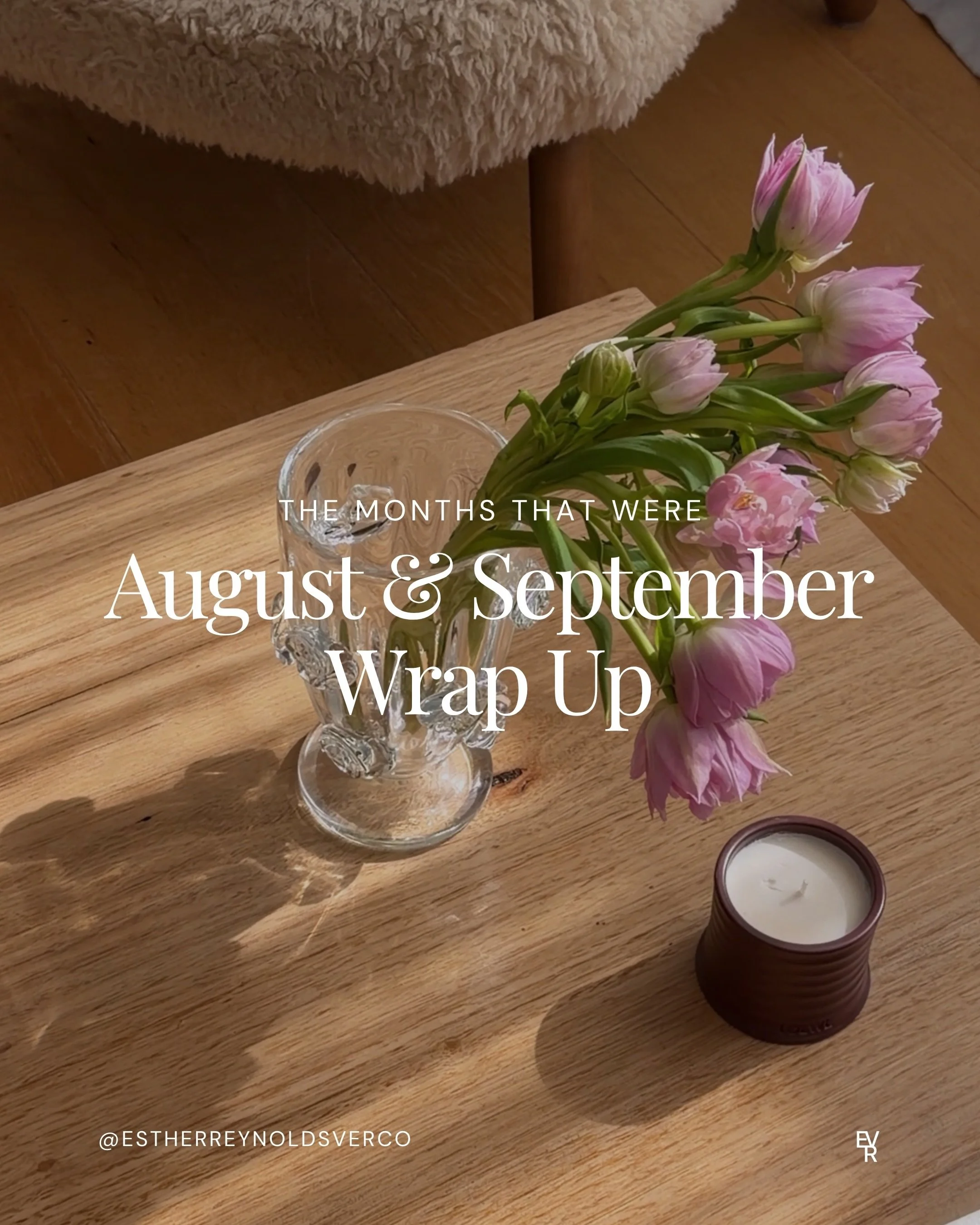 August &amp; September were my two busiest months of the year! Four shoots in August, multiple social media strategy projects, agency stints and a few moments in between. A little look at what&rsquo;s been keeping me busy, both behind the camera and 