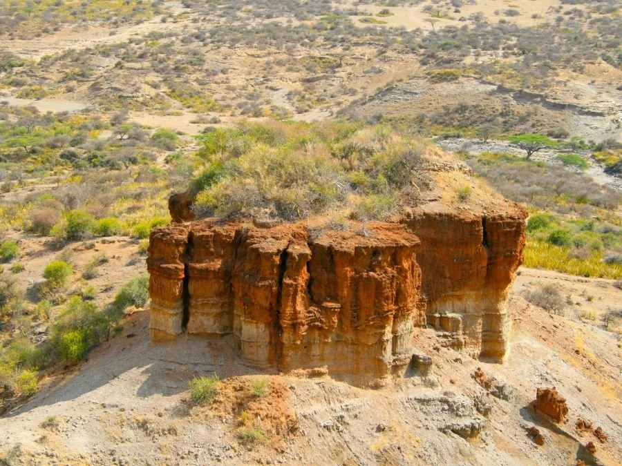 Olduvai-Schlucht im Ngorongoro-Schutzgebiet