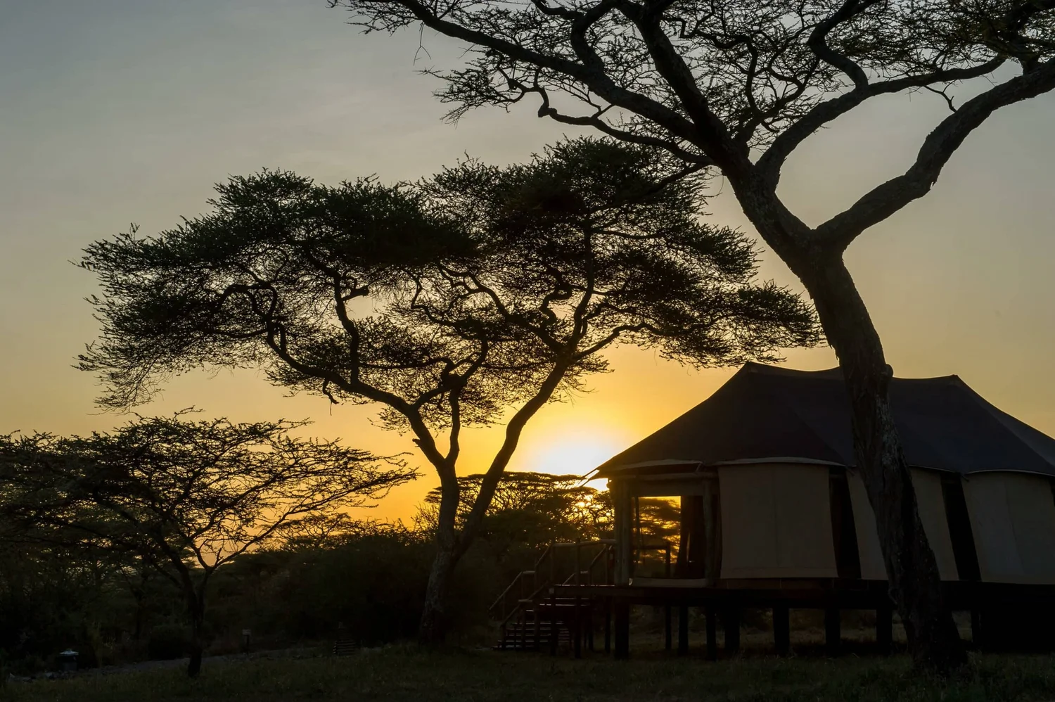 Lake Masek Tented Lodge am Ufer des Lake Masek