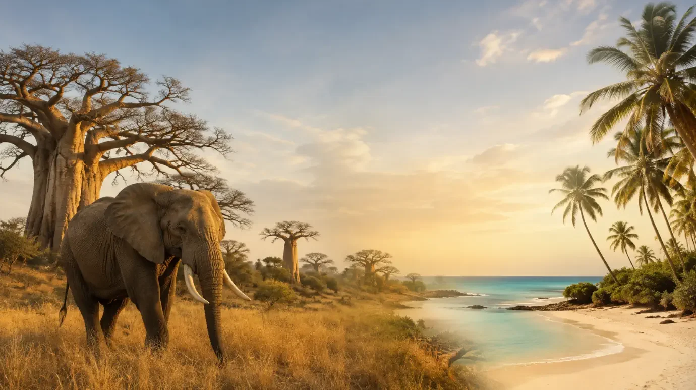 Safari und Sansibar, 10 Tage