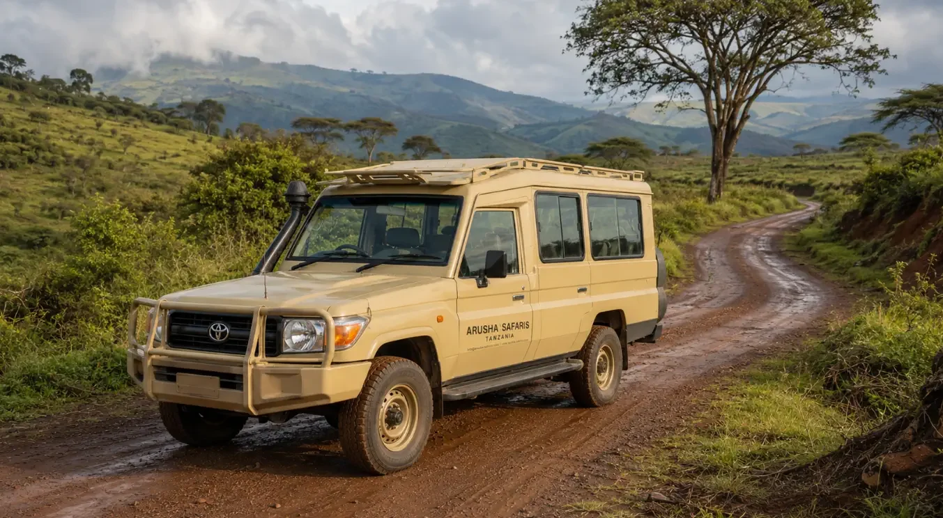 Safari-Jeep von Arusha Safaris in Arusha