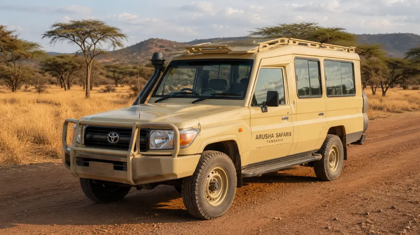 Safari-Jeep von Arusha Safaris in Arusha