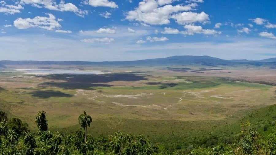 Der Krater des Ngorongoro