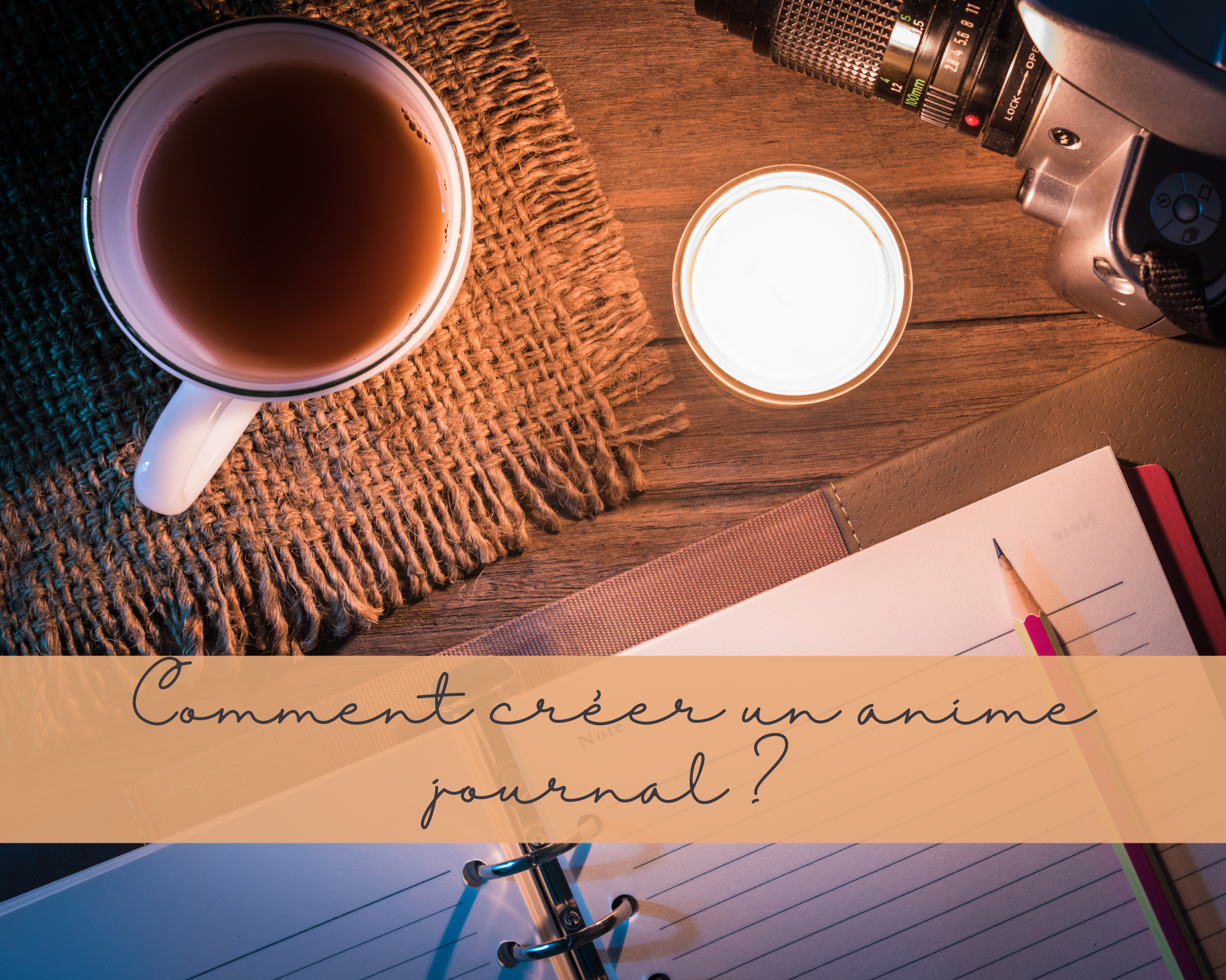 comment creer un anime journal