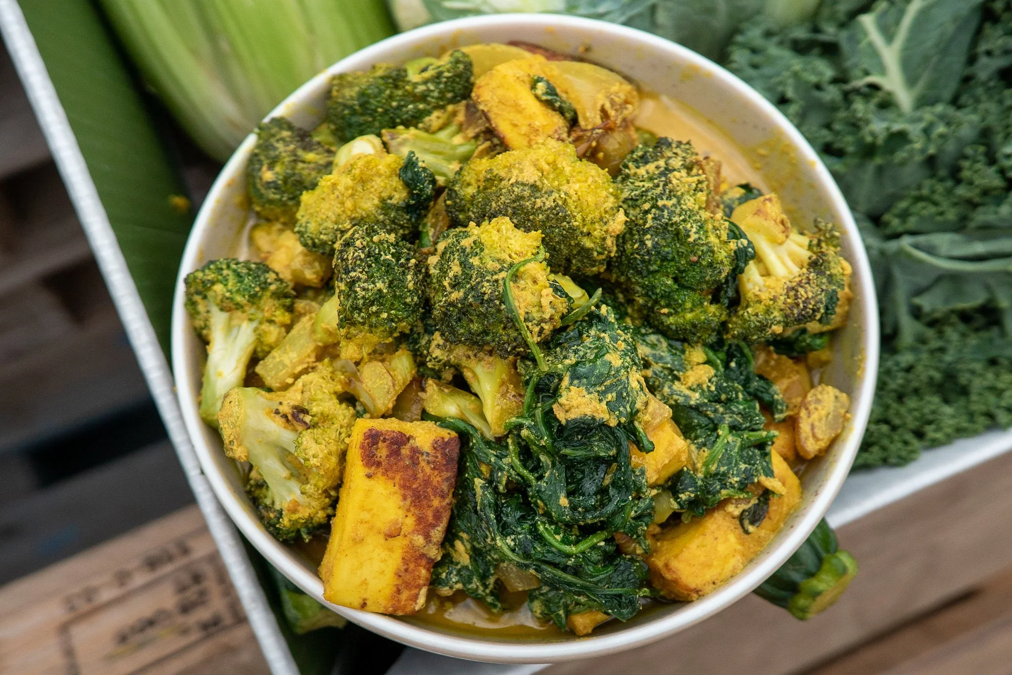 Broccoli and paneer curry — Tryfor5