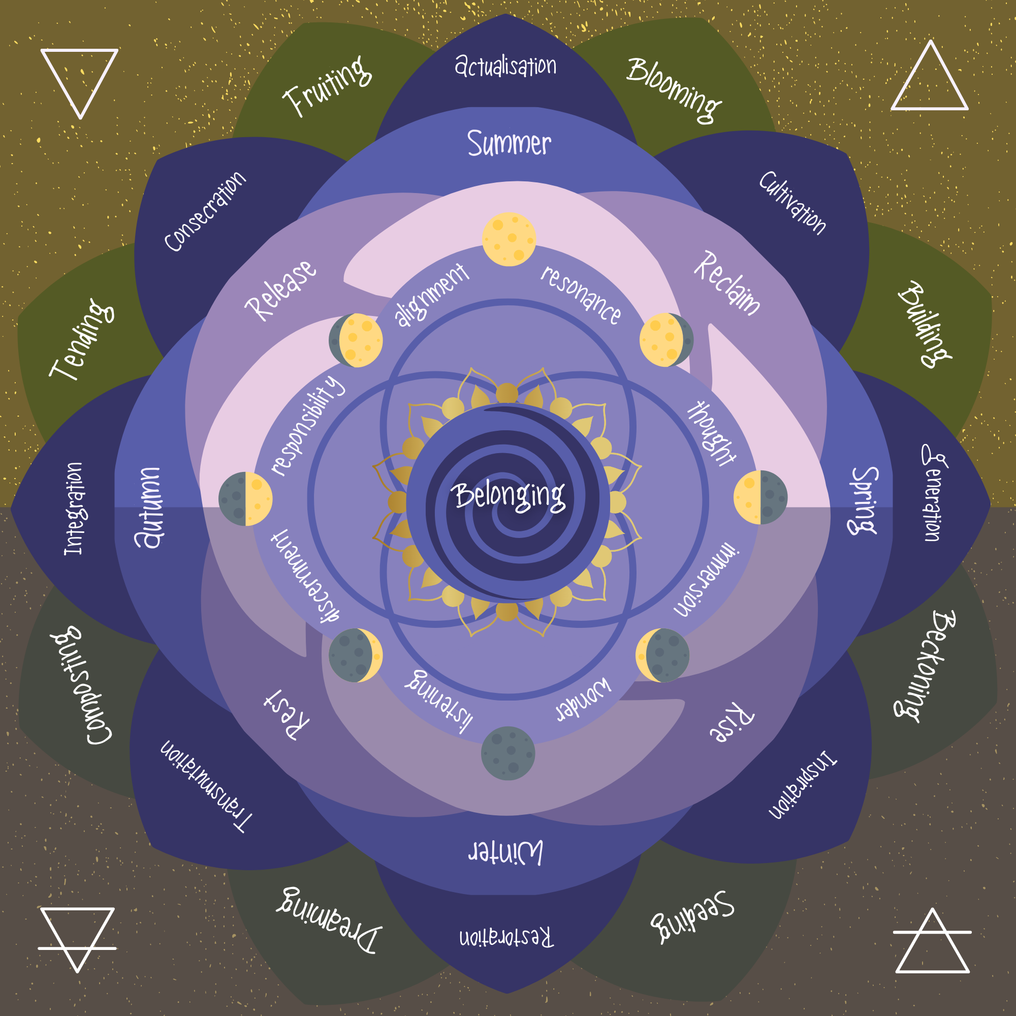 The Rhythm of Life: A Non-Linear Map for Becoming