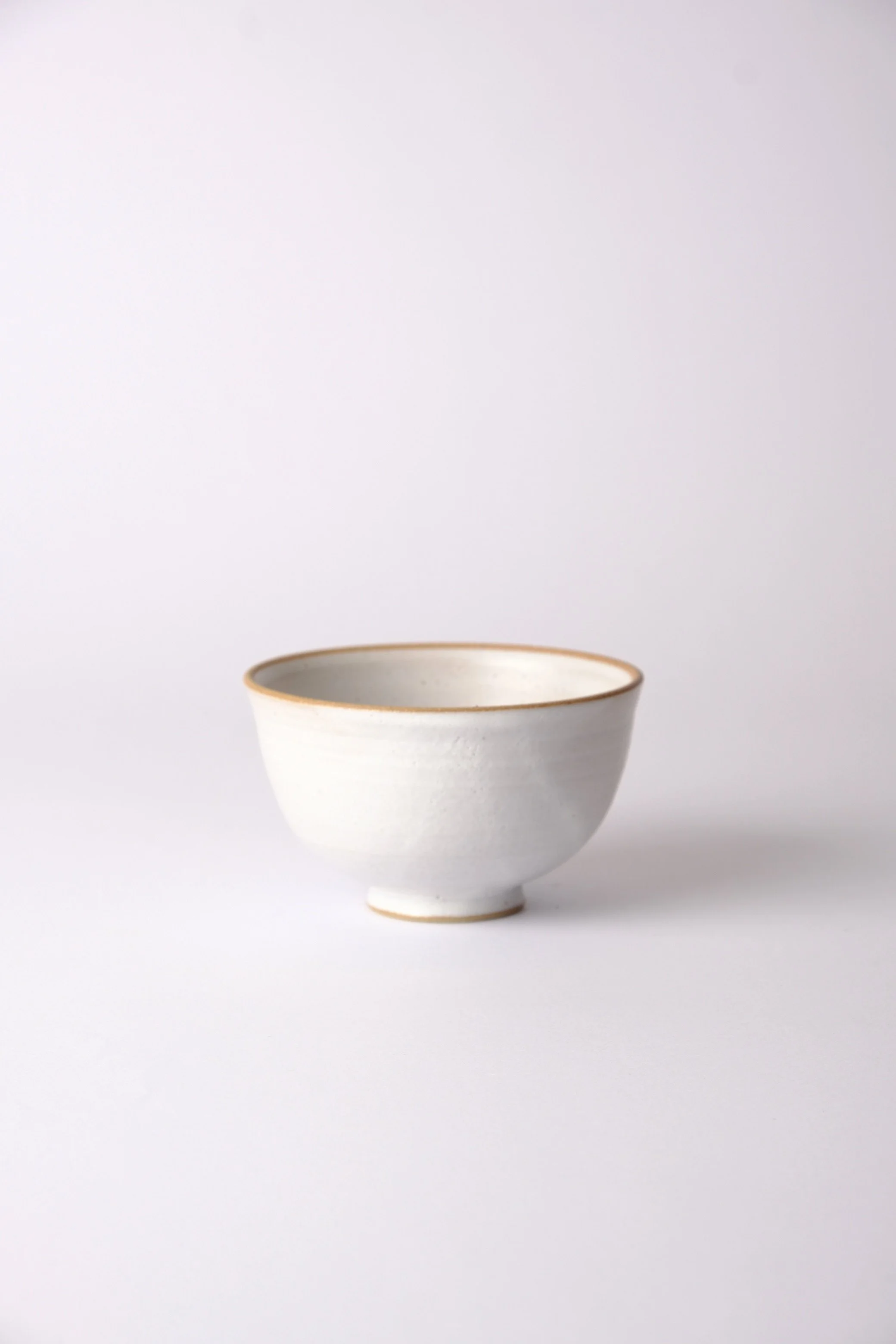 Sea Foam Stoneware Small  open Bowl