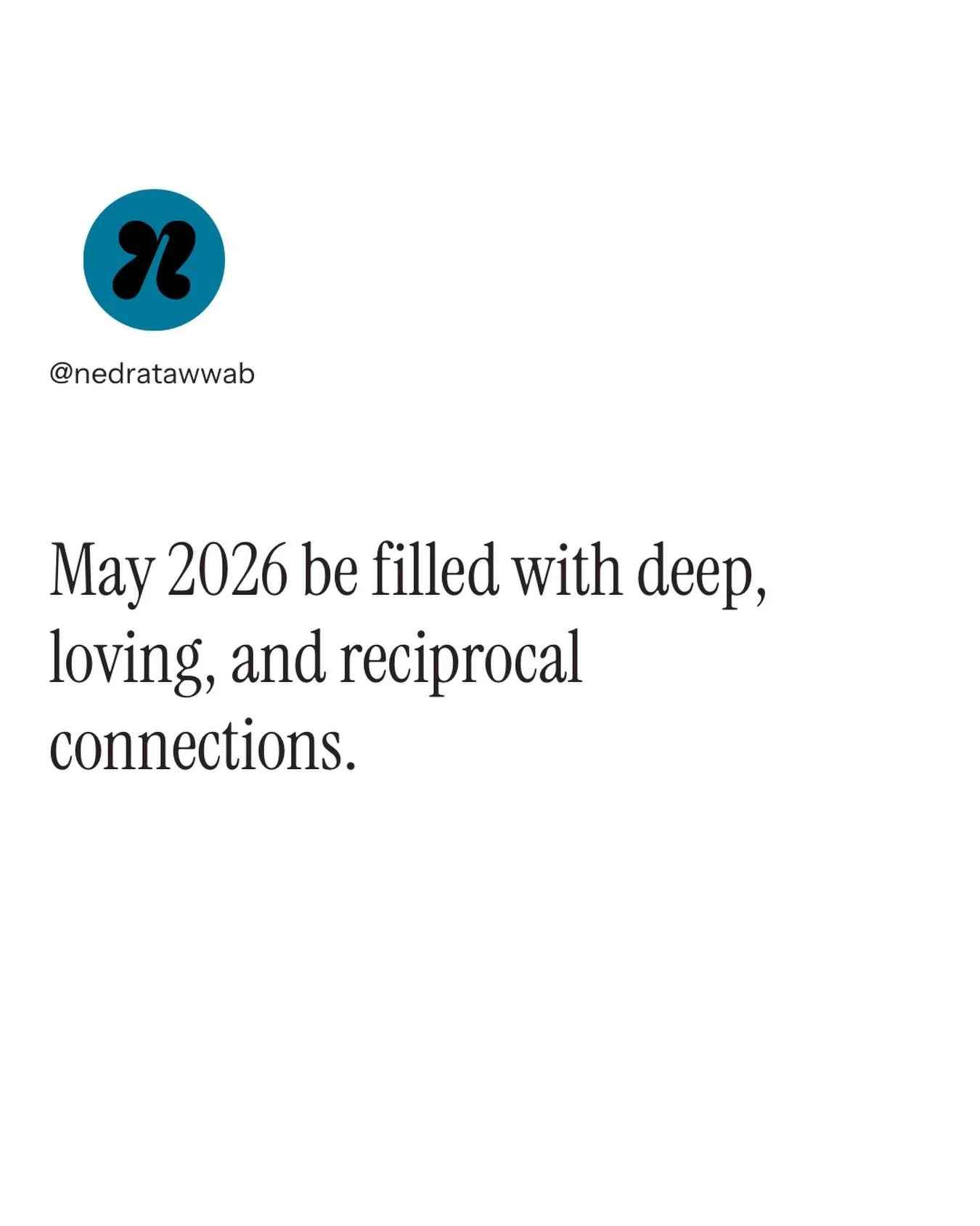 Wishing you an abundance of peace.