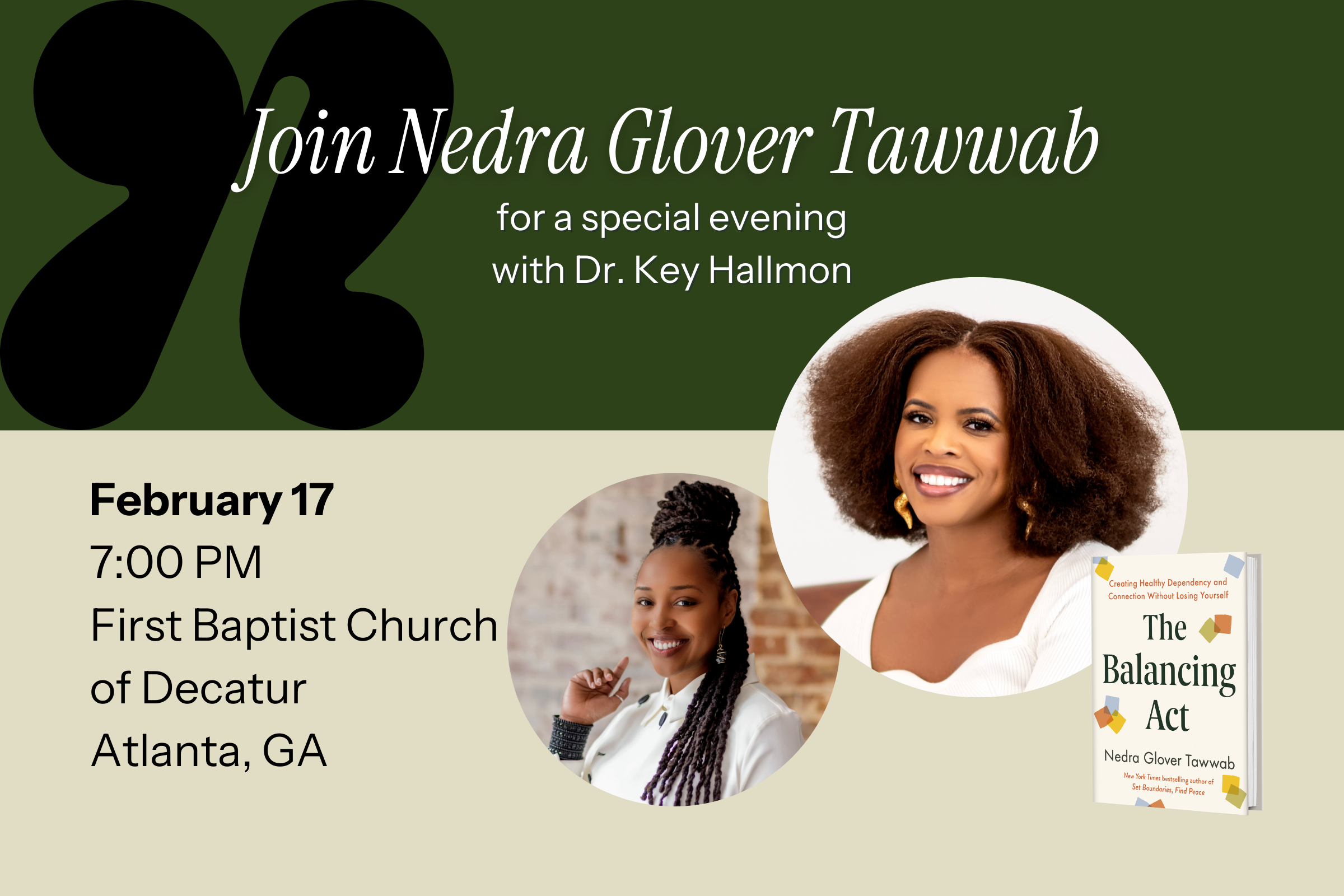 Nedra Glover Tawwab In Conversation with Dr. Key Hallmon