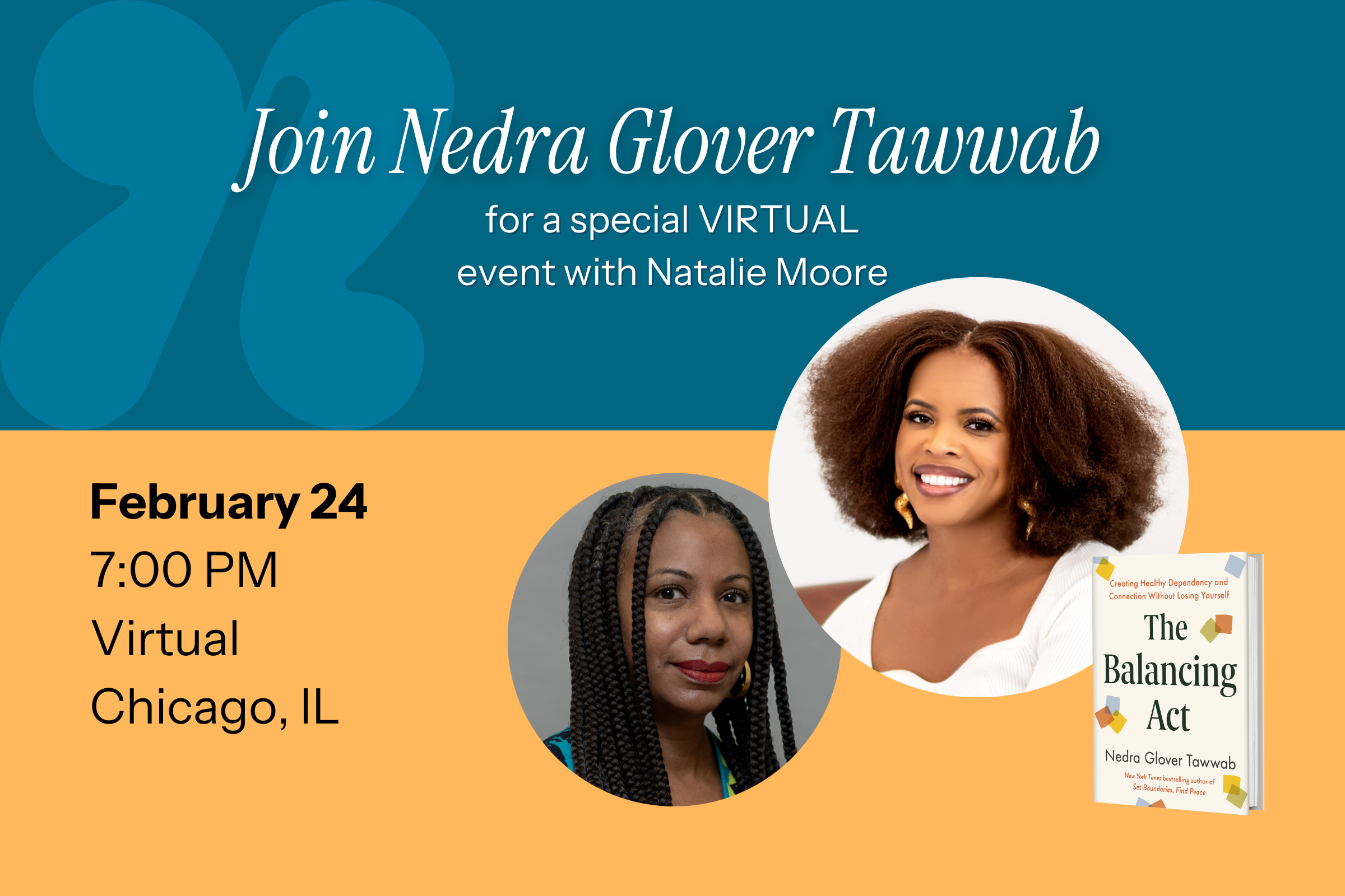 Nedra Glover Tawwab In Conversation with Natalie Moore (Virtual)