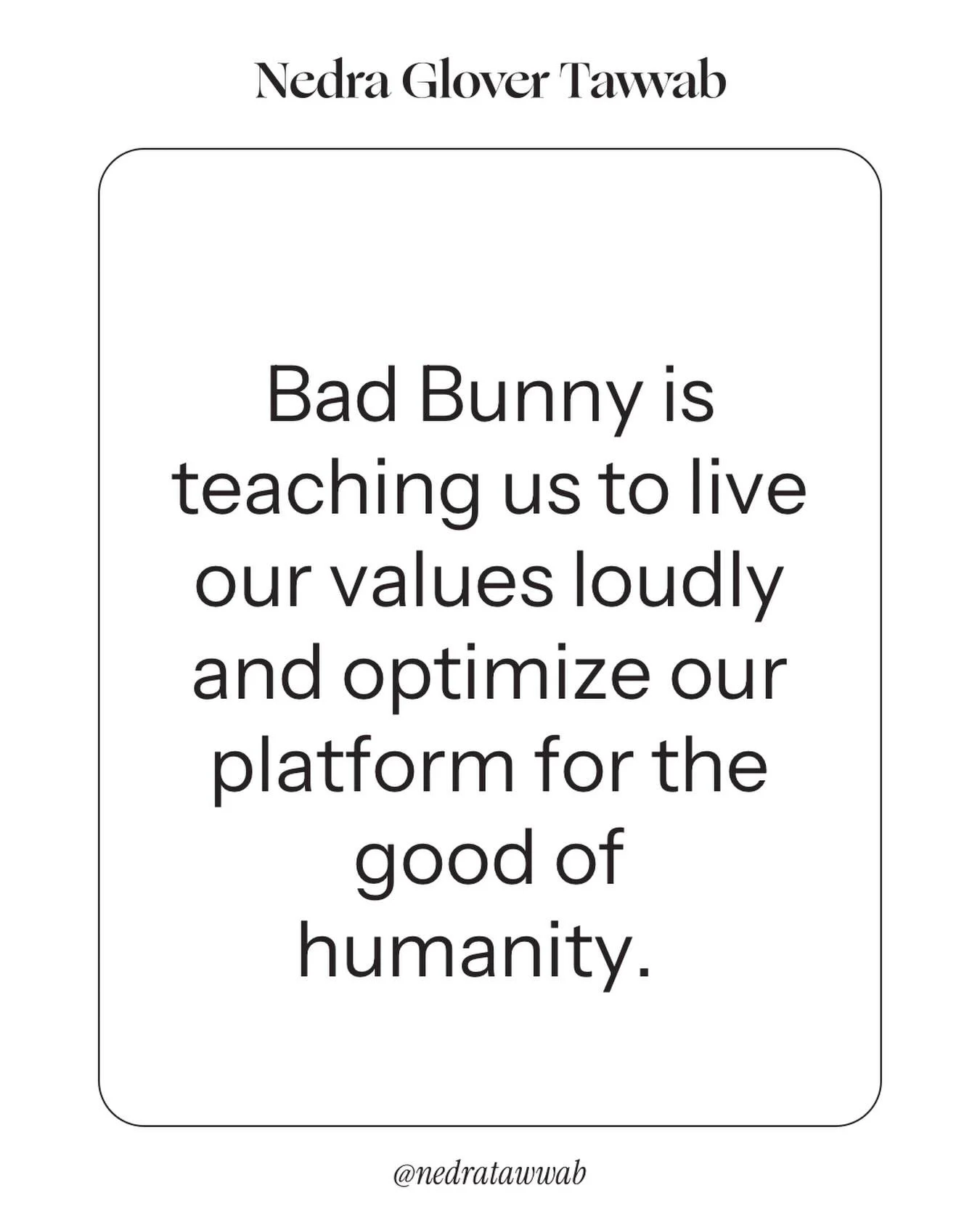 There&rsquo;s power in ART. What a beautiful performance! 

Good art leads to a variety of opinions on the topic, be kind. 

#badbunny