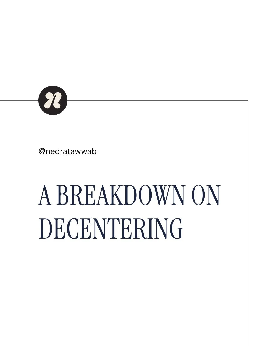 Leave a 💚 if you agree.

My new book The Balancing Act is available wherever you buy books. 

#nedranuggets