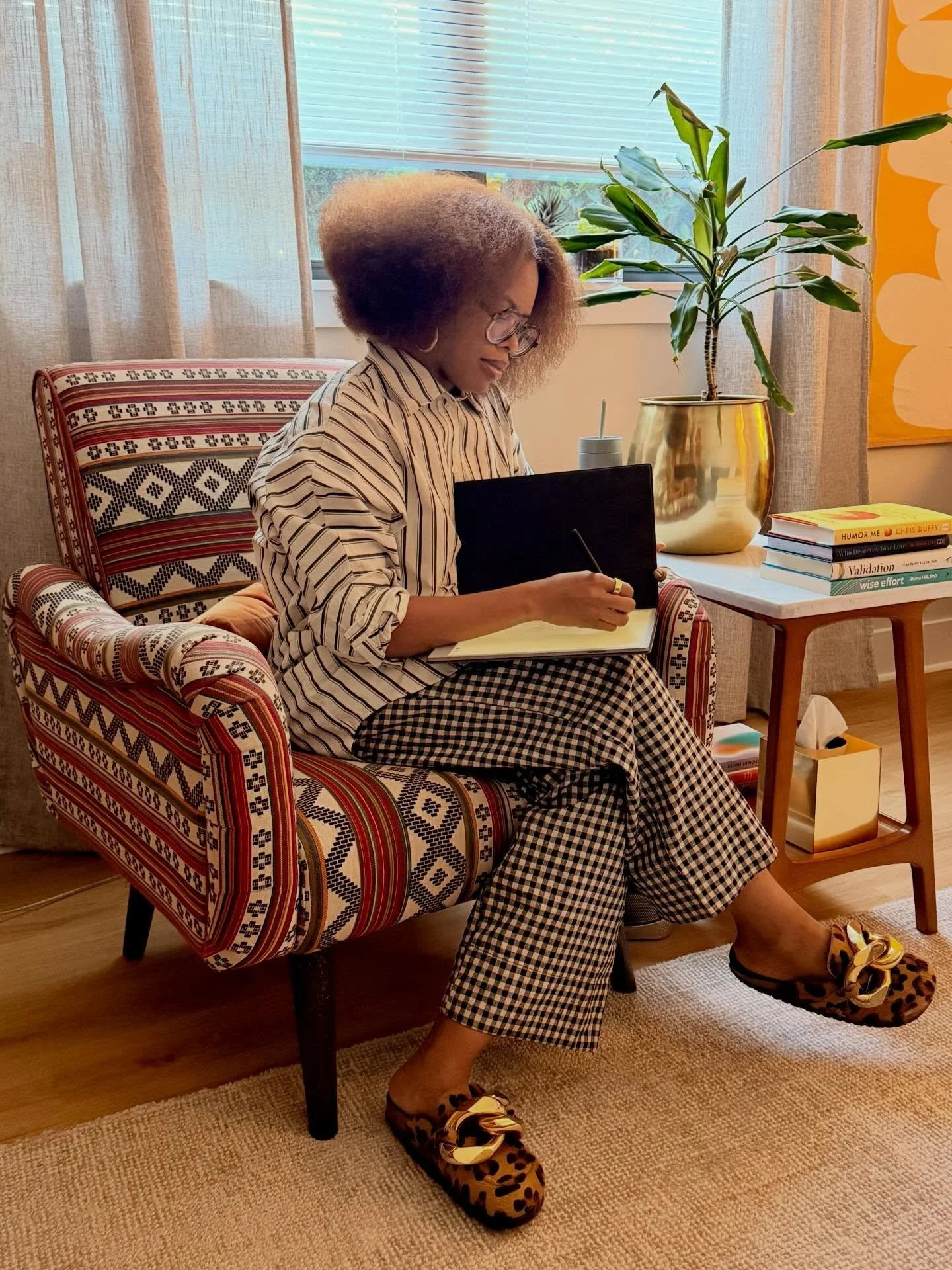 👋🏾 I&rsquo;m Nedra, a licensed therapist, speaker, and author of 7 books. Surprisingly to some, I still see clients (19 years and counting) and genuinely love it. I have a group practice in Charlotte, NC, and when I&rsquo;m not working, you can fin