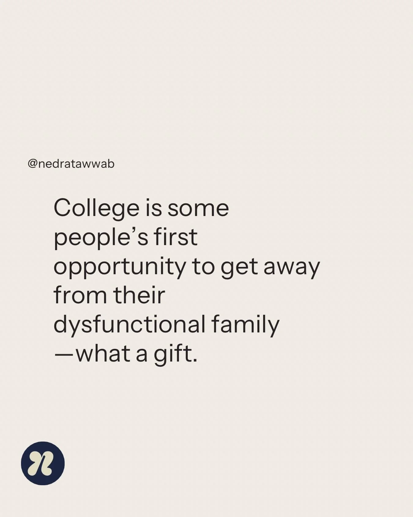 Getting away is exactly what some of us needed to get started.

#nedranuggets