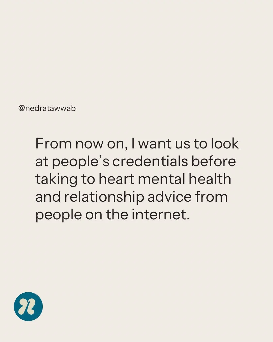 Take a few more minutes to learn more about the source you're using. 

People can say anything in the open land of social media and the internet. 

#nedranuggets