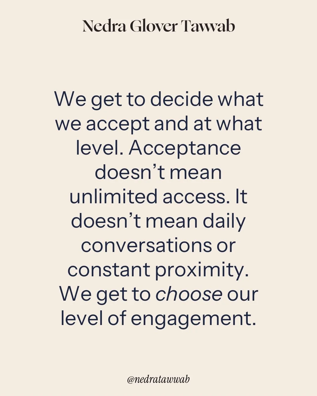 The best conditions for forgiveness and repair are when a person is accountable and willing to change.

Read more on Substack. 

#nedranuggets