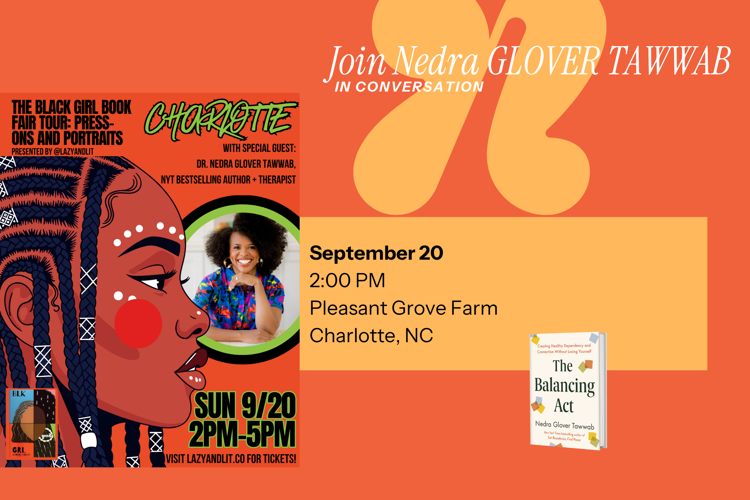 Nedra Glover Tawwab In Conversation with The Black Girl Book Fair