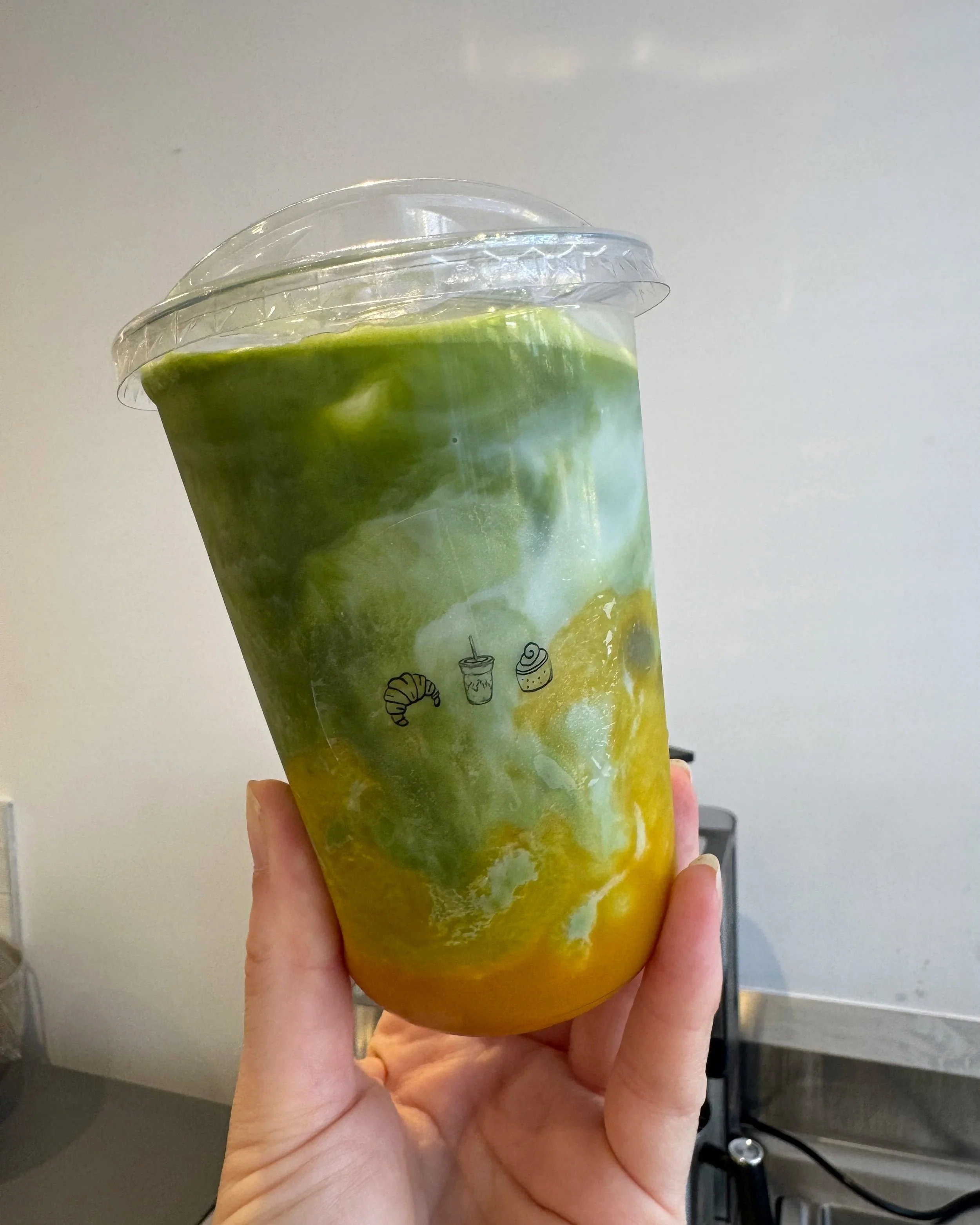 Strawberry Iced Matcha