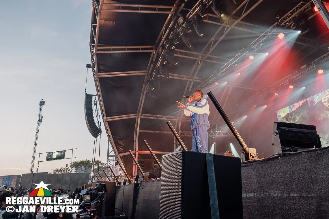 Skillibeng at City splash festival shot for Reggaeville