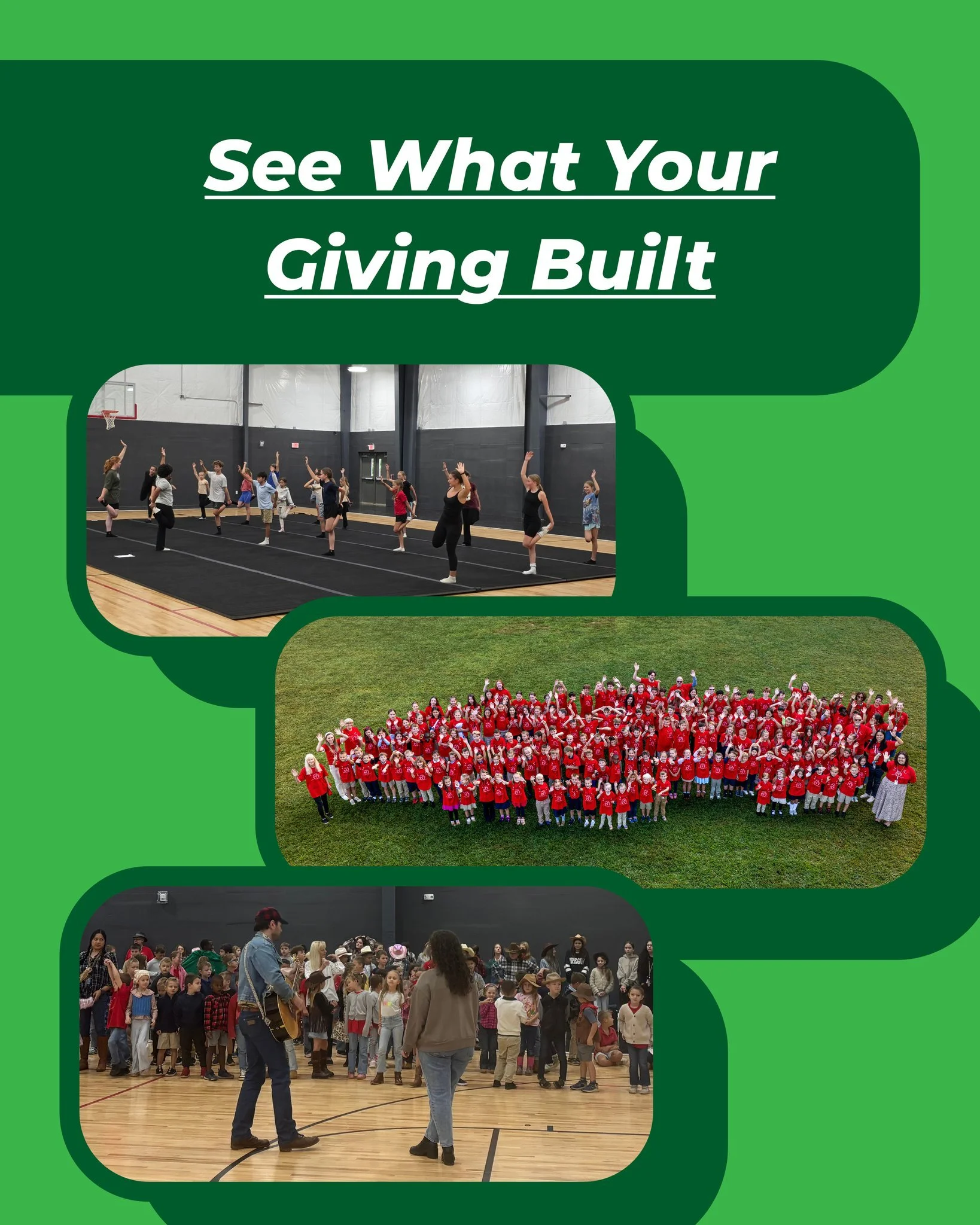 PE classes? ✔️
Sports practices? ✔️
Friday chapel? ✔️
Recess? ✔️
A place for community to grow? ✔️

We still have a large mortgage to pay down, but seeing our students thrive makes every step worth it. Thank you for helping us finish strong! 

Donate