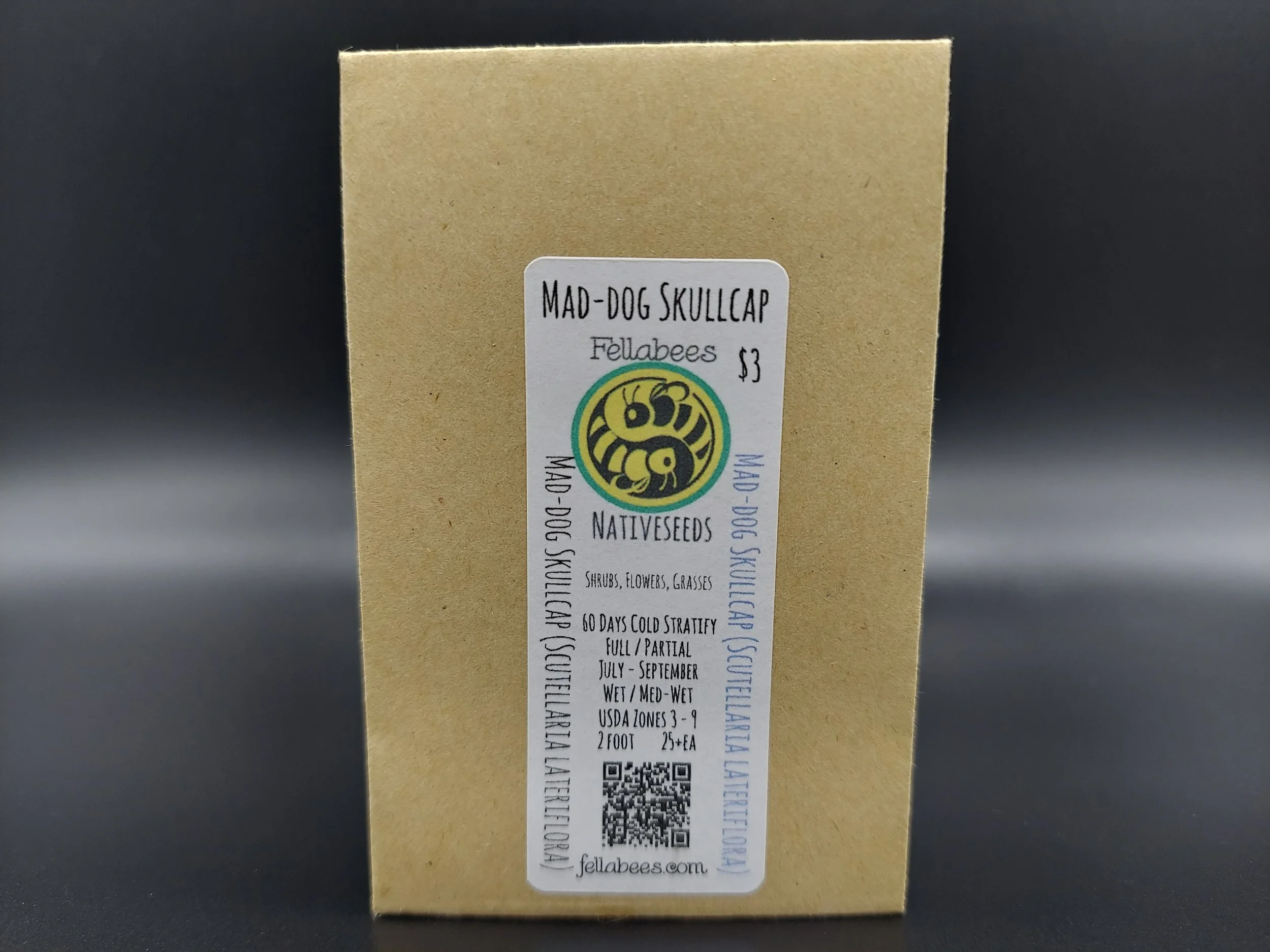 Mad-dog Skullcap (Scutellaria lateriflora)