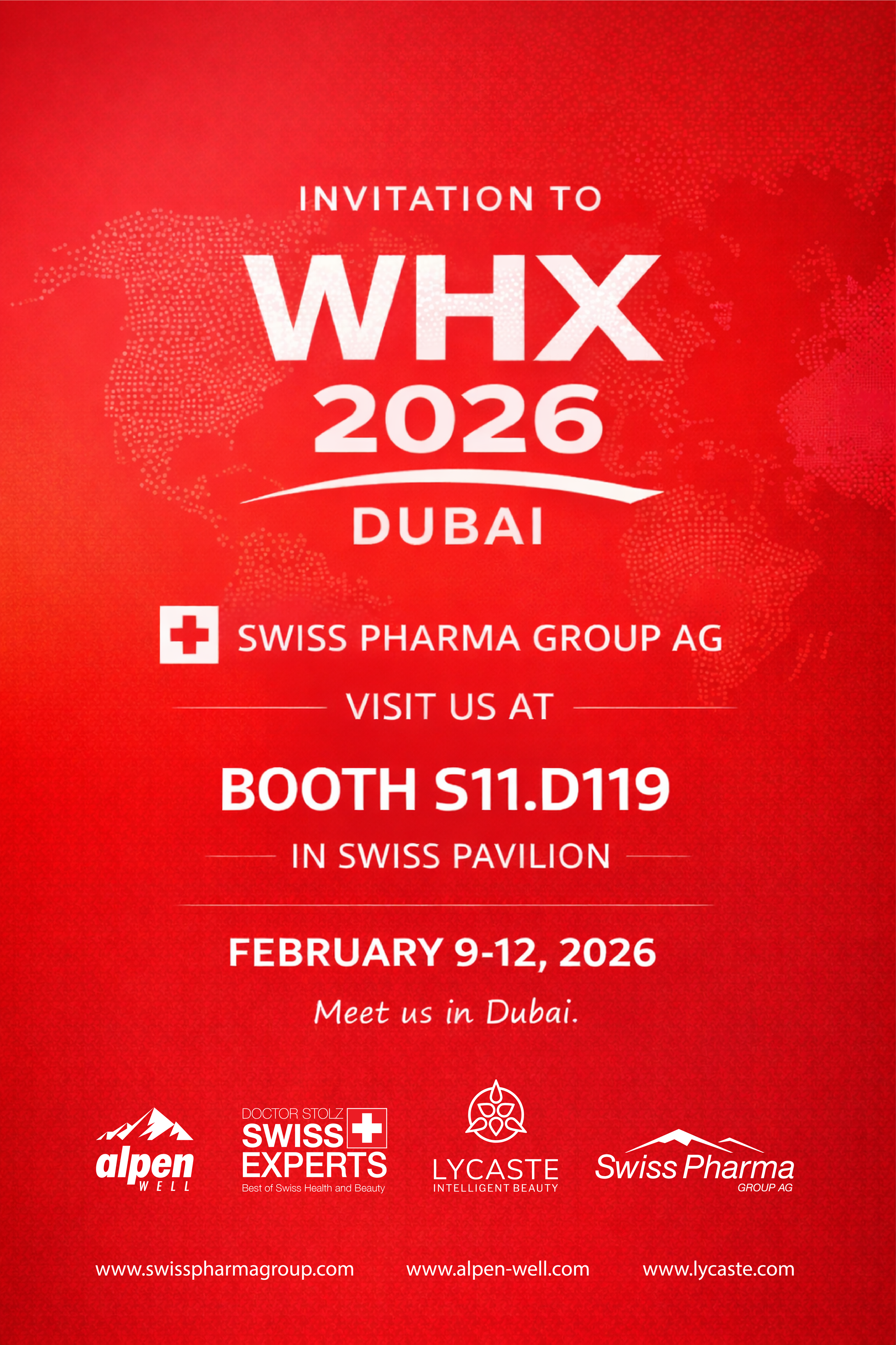 Swiss Pharma Group to Exhibit at WHX 2026 in Dubai