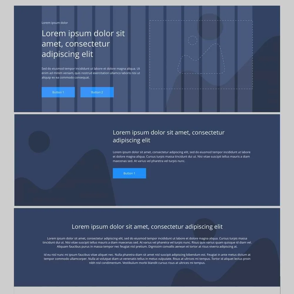 Designed UI patterns