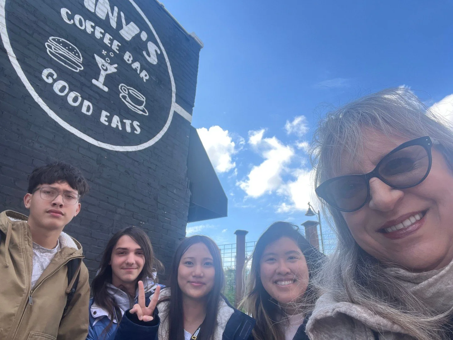 Fun to have a visit from @NationalGeographic! 🌍📸
Their student group stopped at Tiny&rsquo;s during their trip to Gary &mdash; we loved fueling their adventure with great coffee and good vibes. ☕✨
Welcome to Miller Beach &mdash; where dunes, commun
