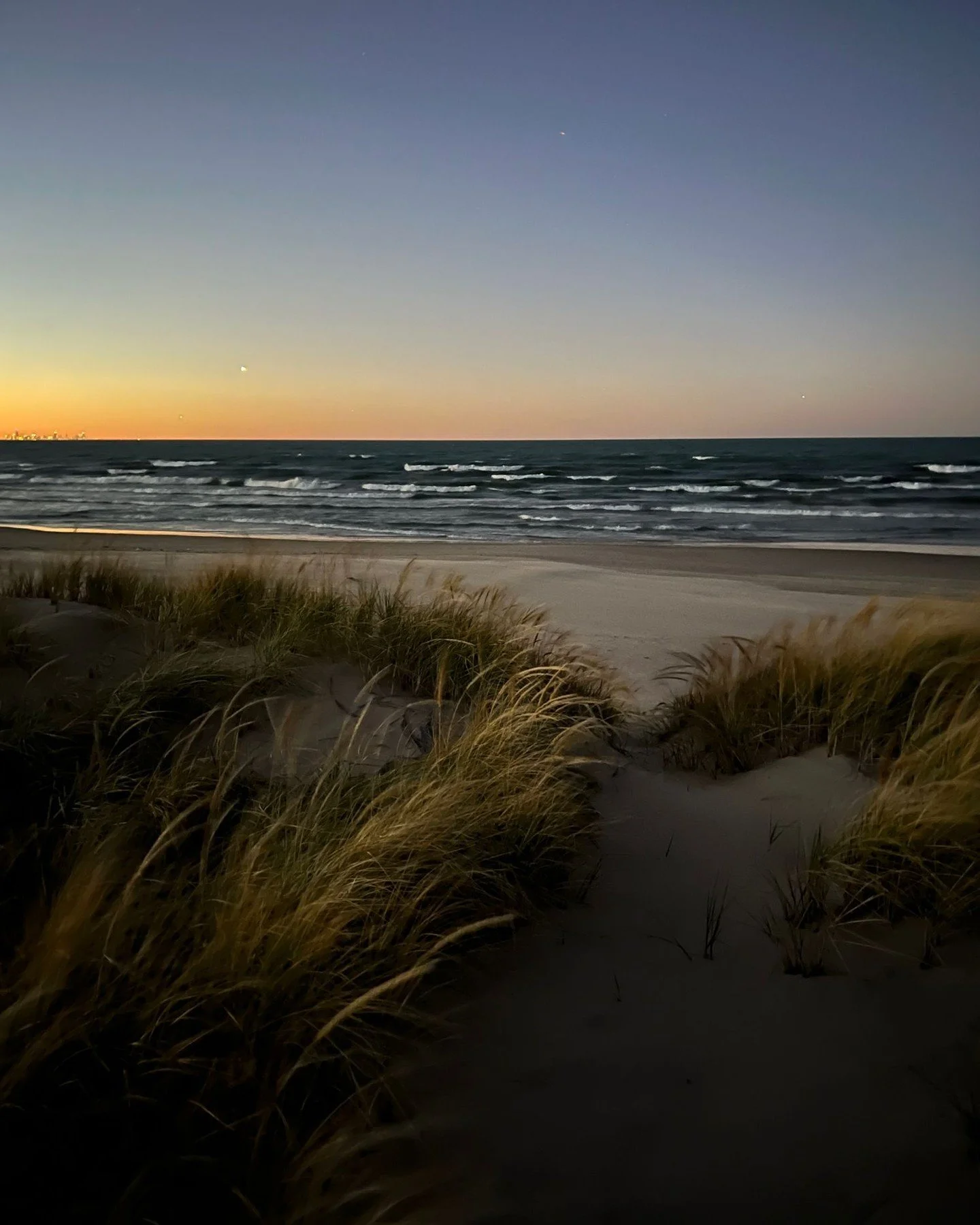 Walking these moody dunes fills my soul. 🌾🌊
There&rsquo;s nothing like the quiet beauty of Lake Michigan&rsquo;s coast in every season.
.
.
.
#VisitMillerBeach #MillerBeach #IndianaDunes #LakeMichigan #DiscoverGary #NatureLovers #DuneLife #ExploreN