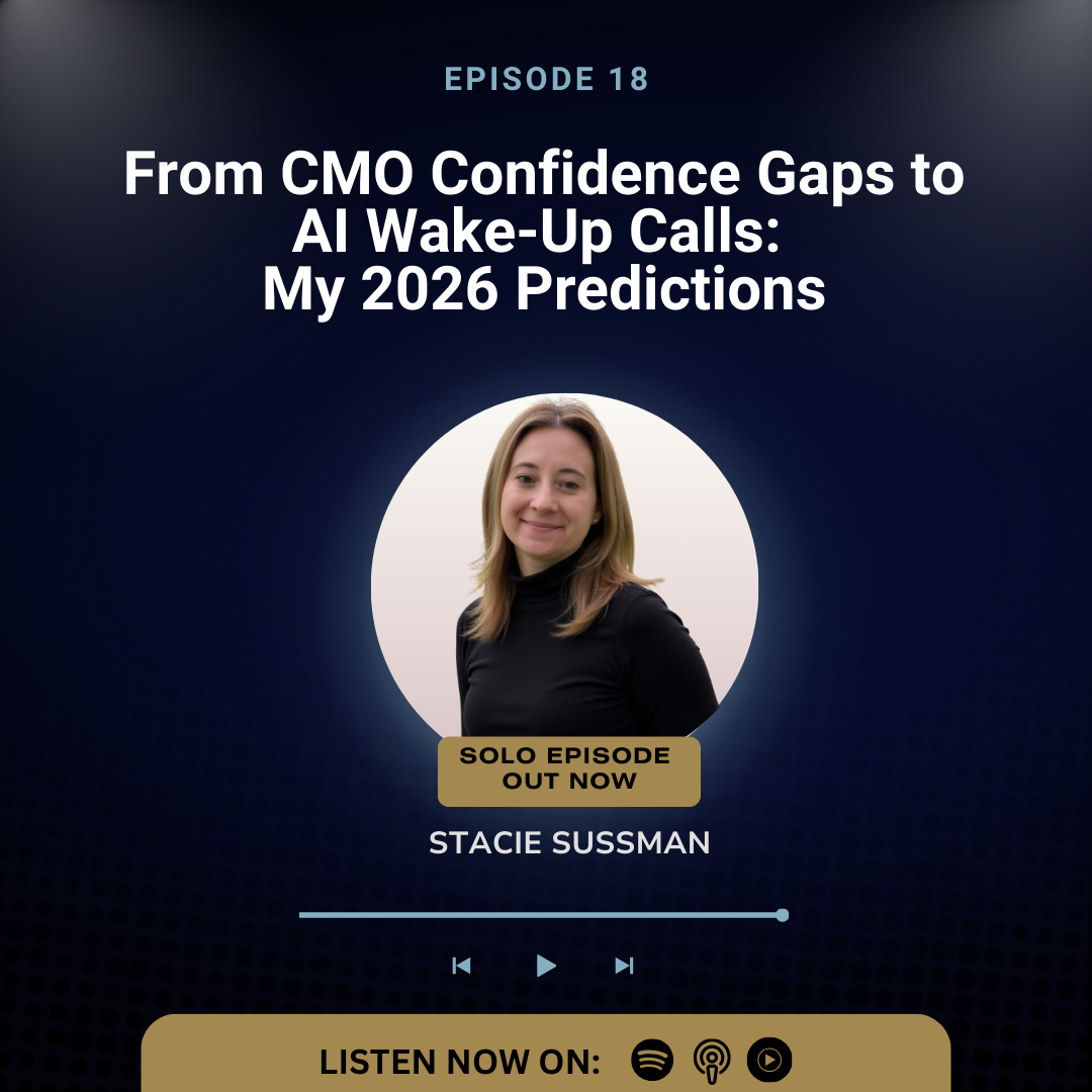 From CMO Confidence Gaps to AI Wake-Up Calls: My 2026 Predictions