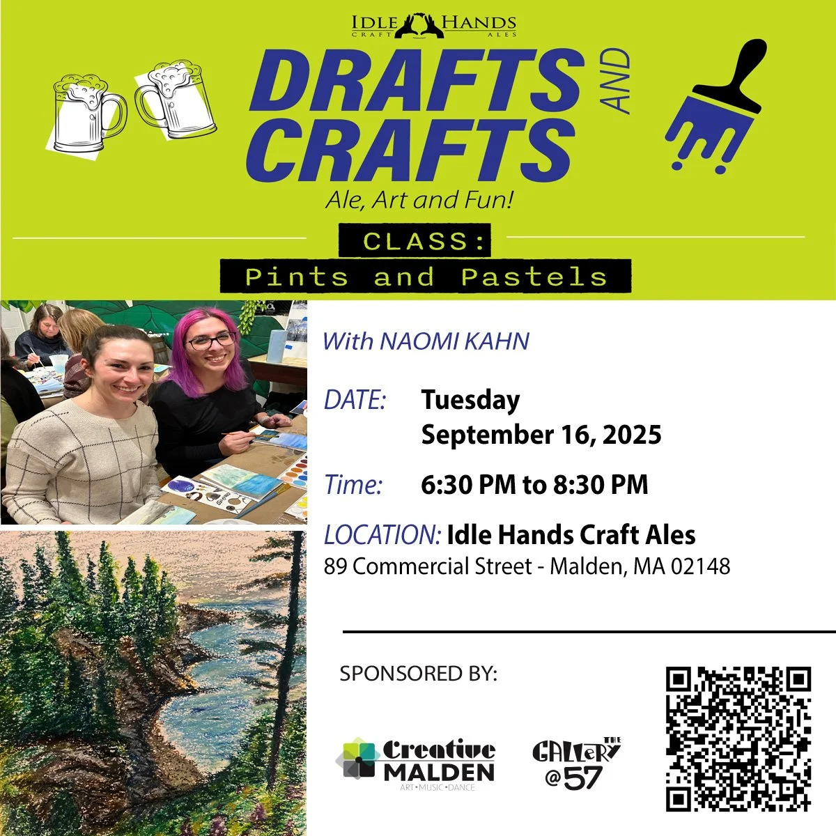 DRAFTS AND CRAFTS: Pints and Pastels