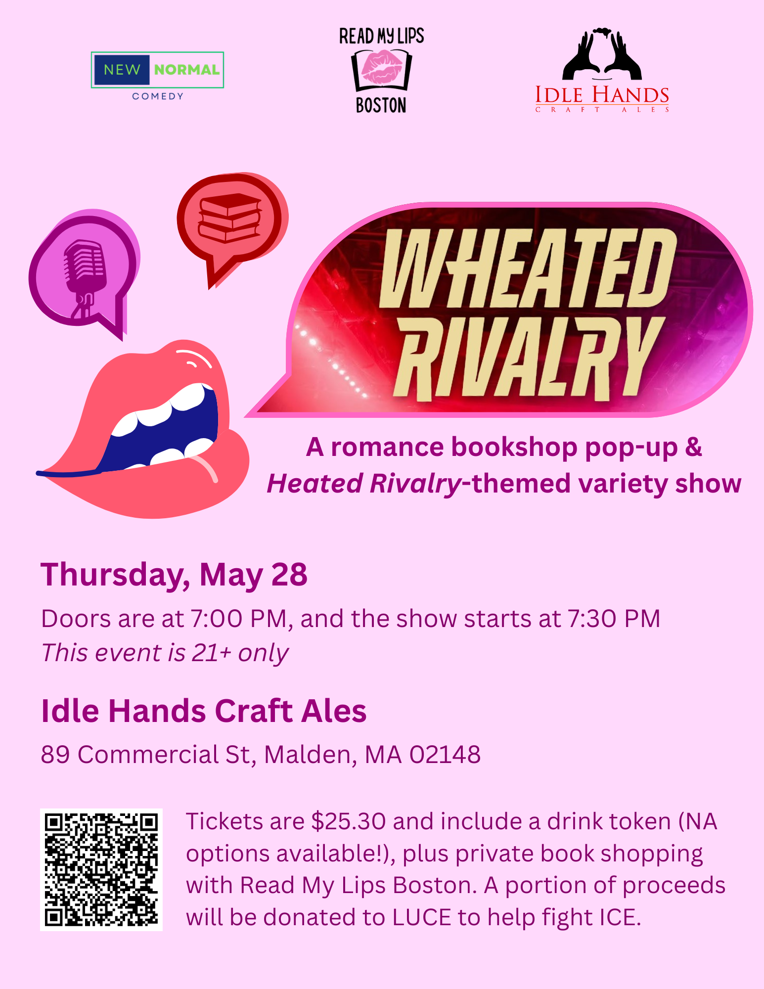 Wheated Rivalry: A Heated Rivalry-themed variety show